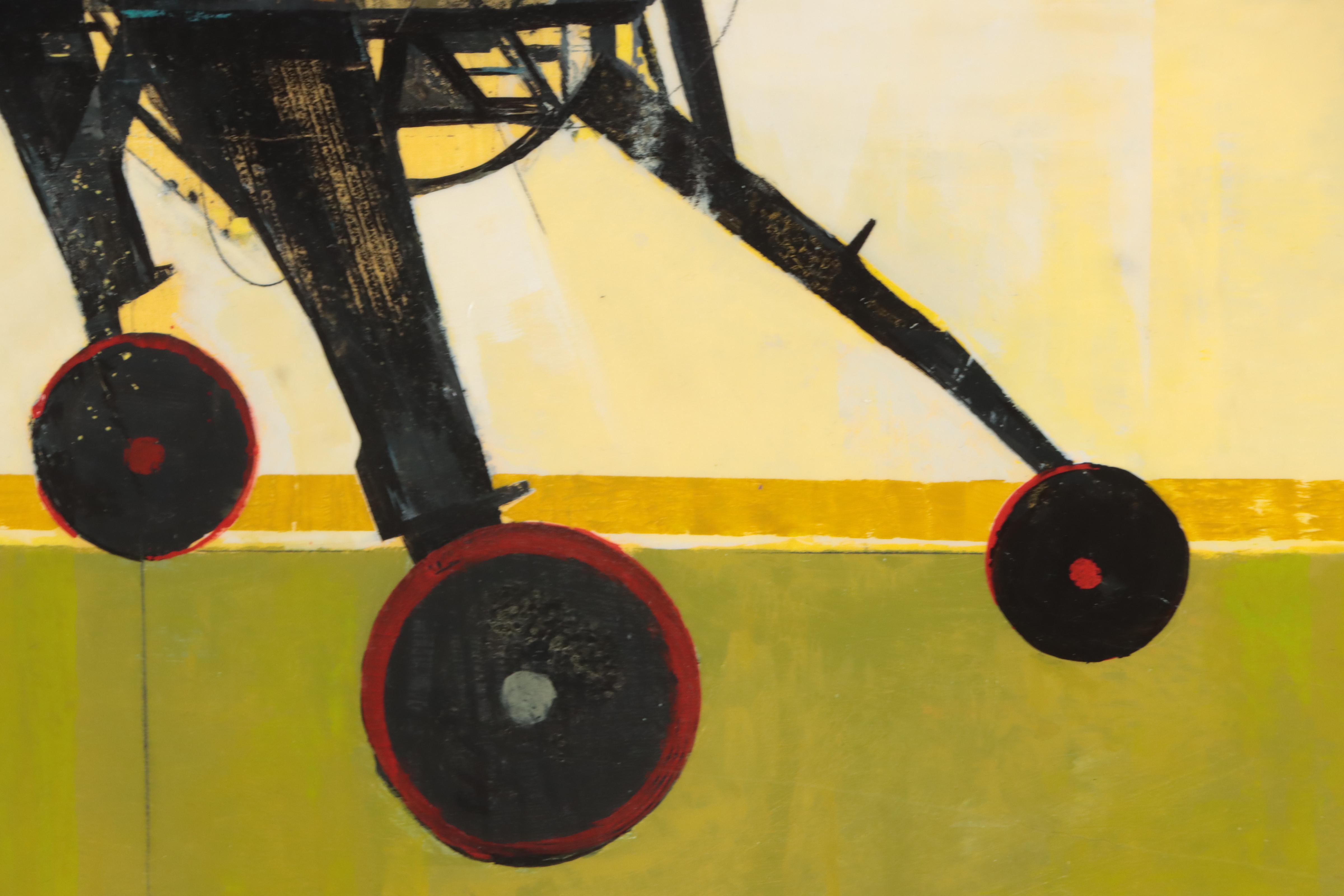 John Westmark Mixed Media Painting "Bizz Buzz"