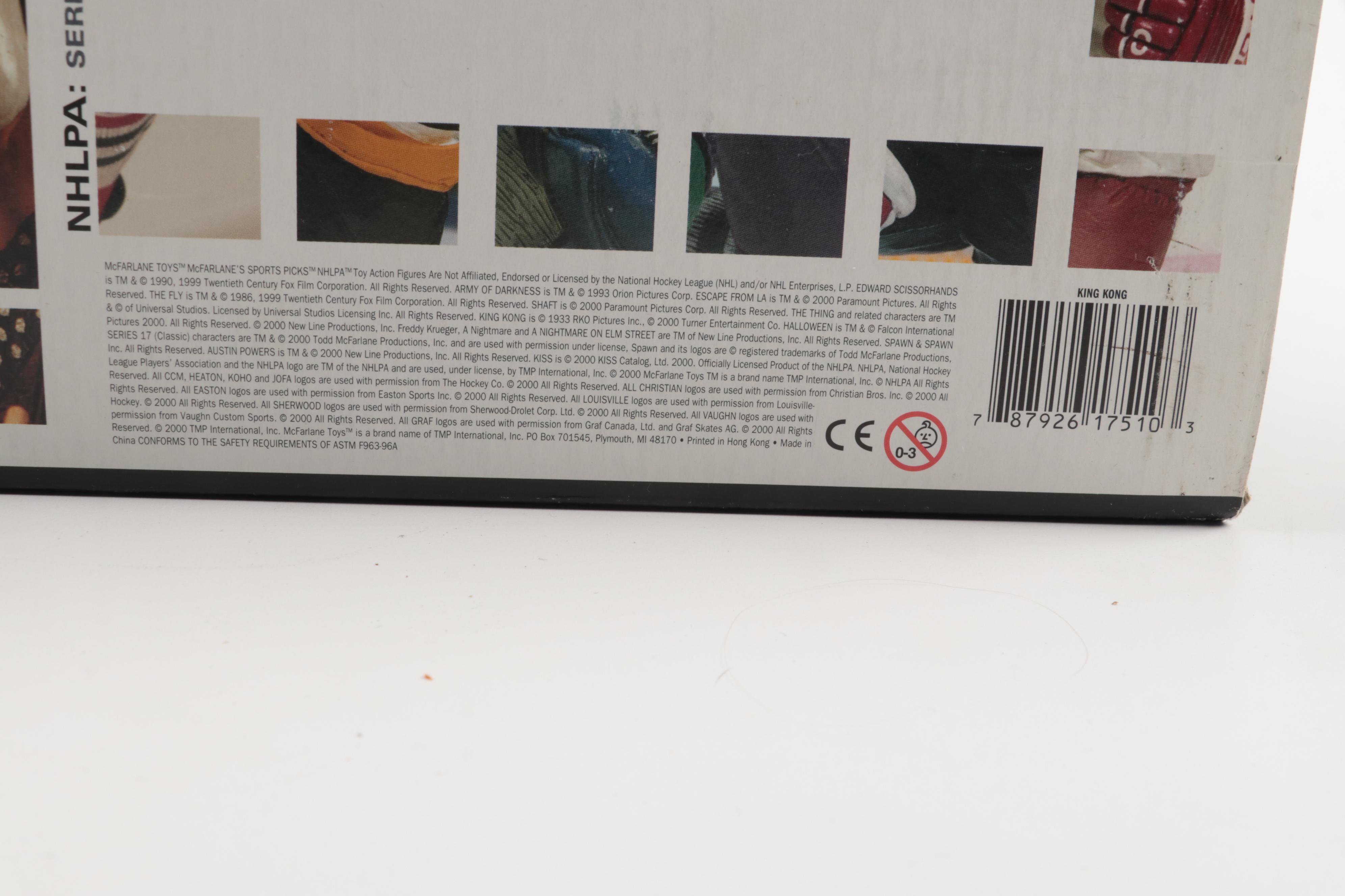 Playmates with Other King Kong and Godzilla Action Figures and Back Scratcher