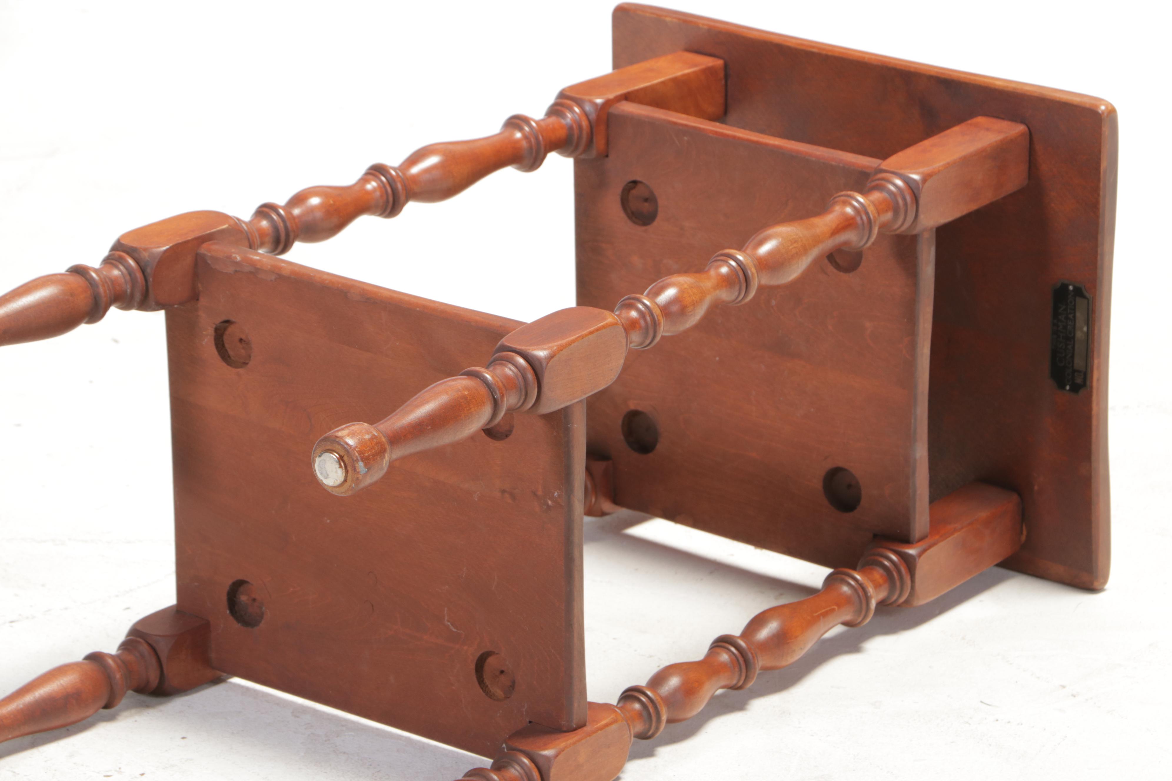 Cushman "Colonial Creation" Maple Side Table, 20th Century