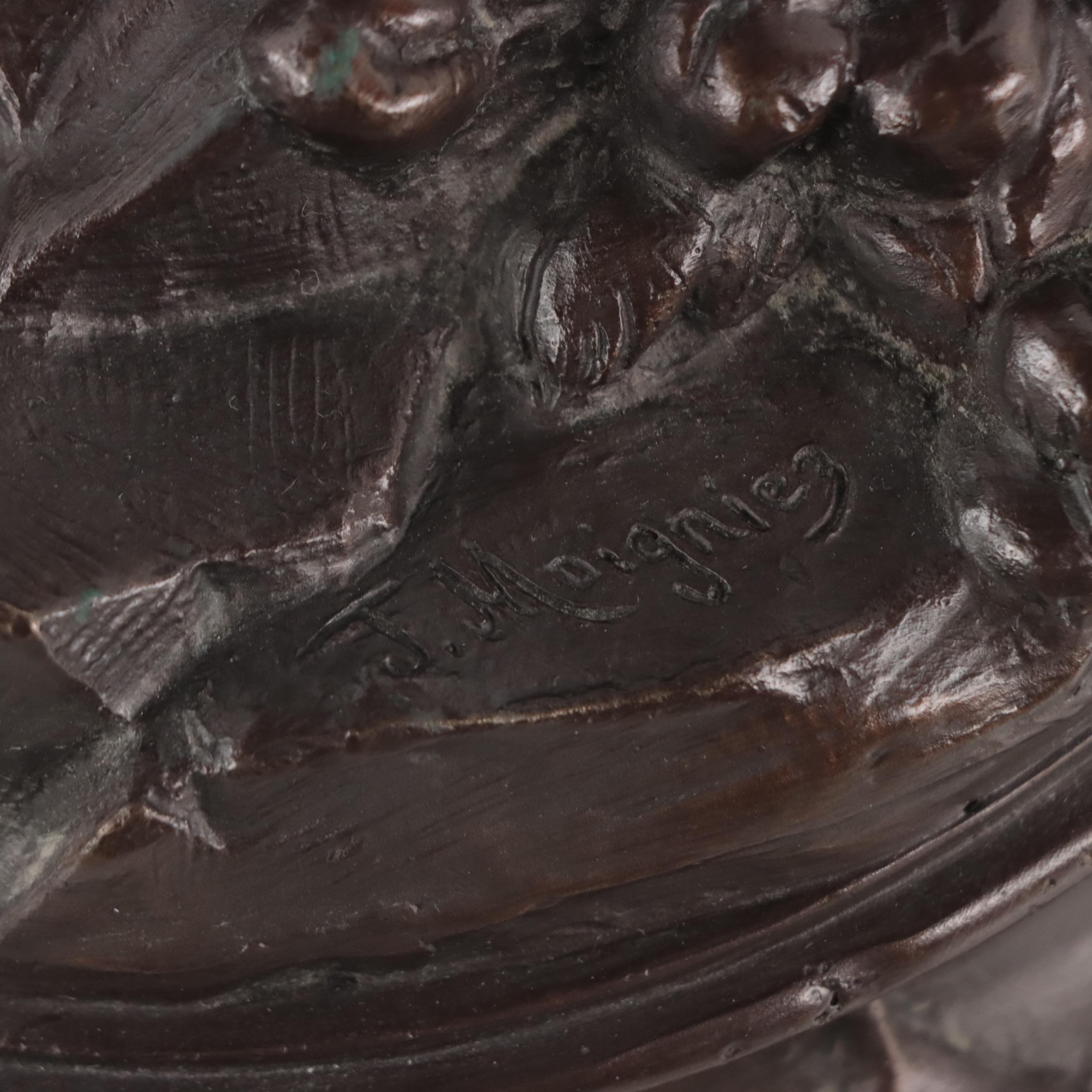 Jules Moigniez Bronze Sculpture "Eagle"