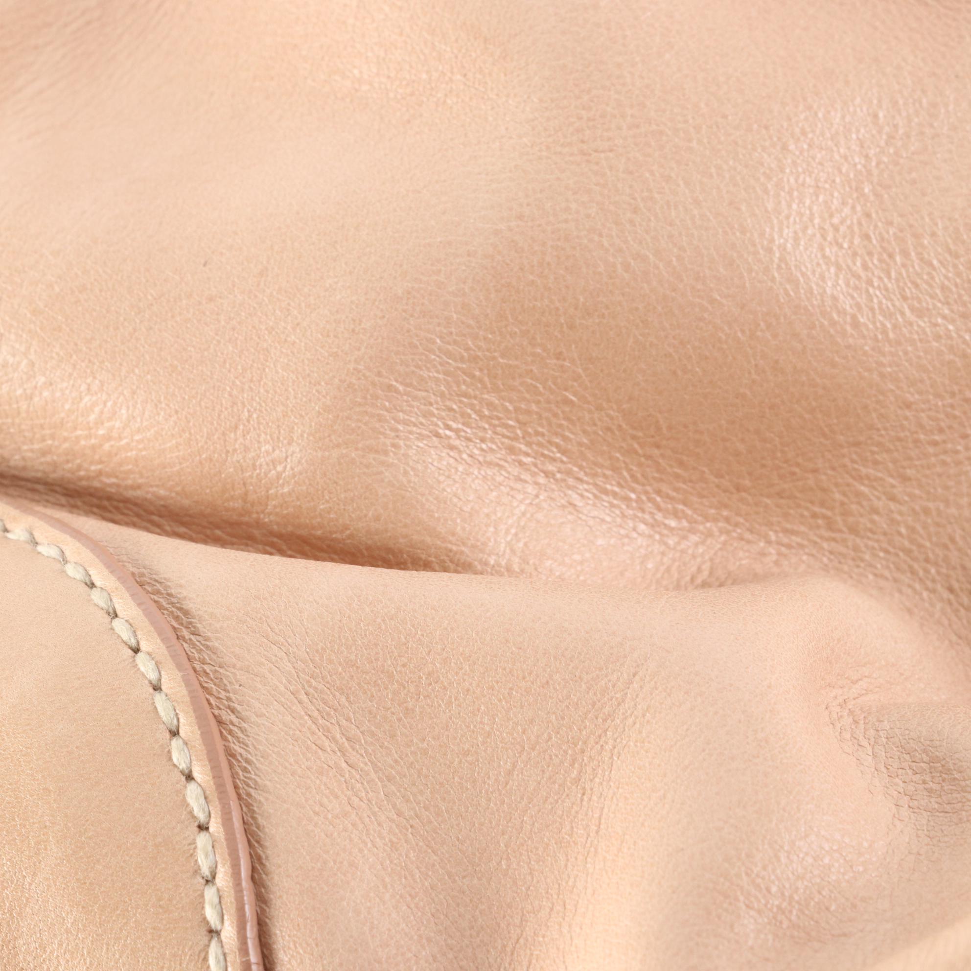 Prada Leather Side Pocket Shoulder Bag