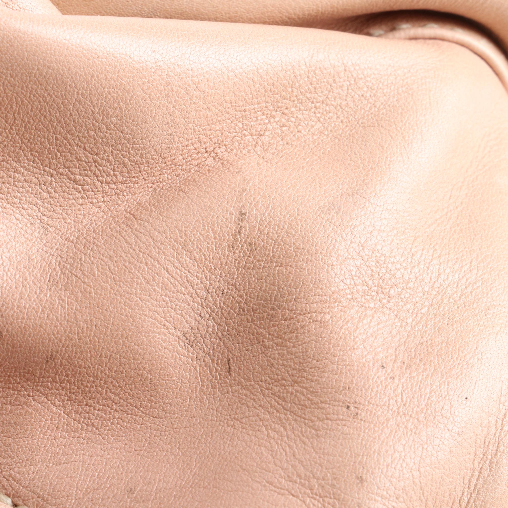 Prada Leather Side Pocket Shoulder Bag