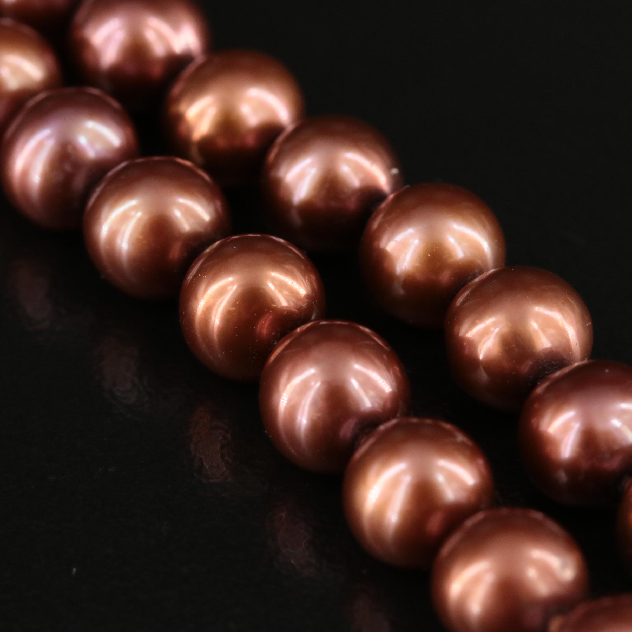 Single Strand Pearl Necklace