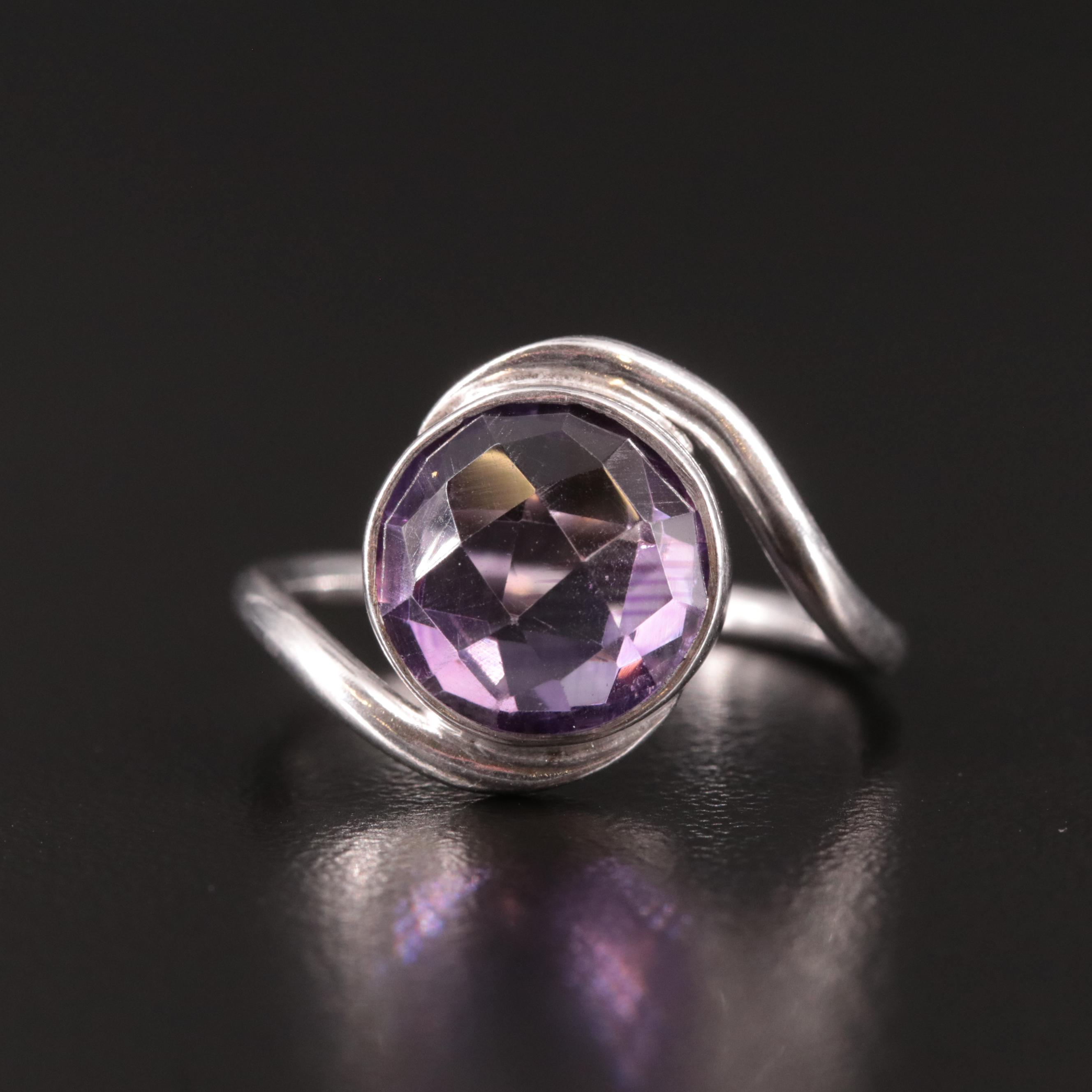 Sterling Amethyst Ring