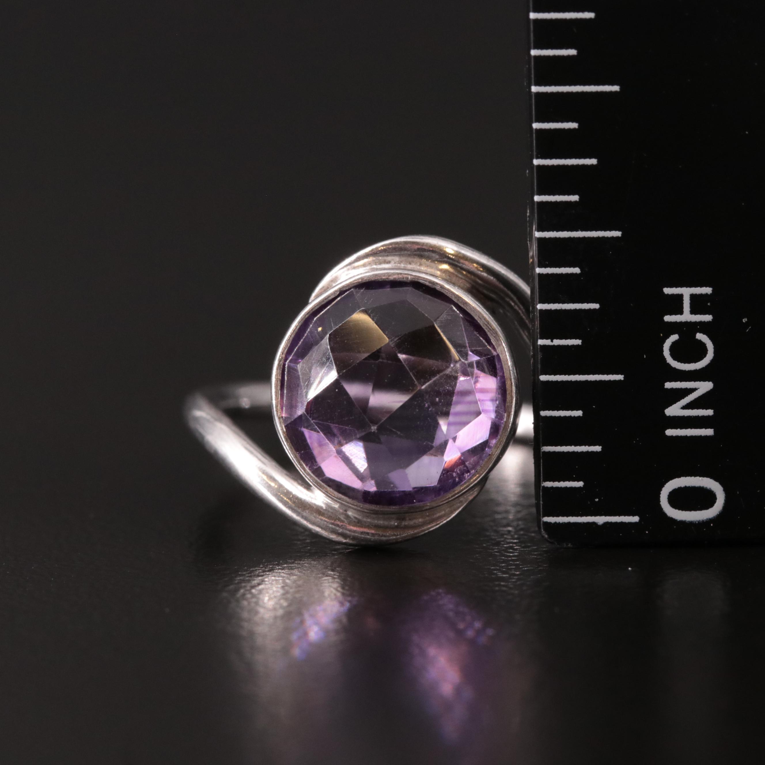 Sterling Amethyst Ring