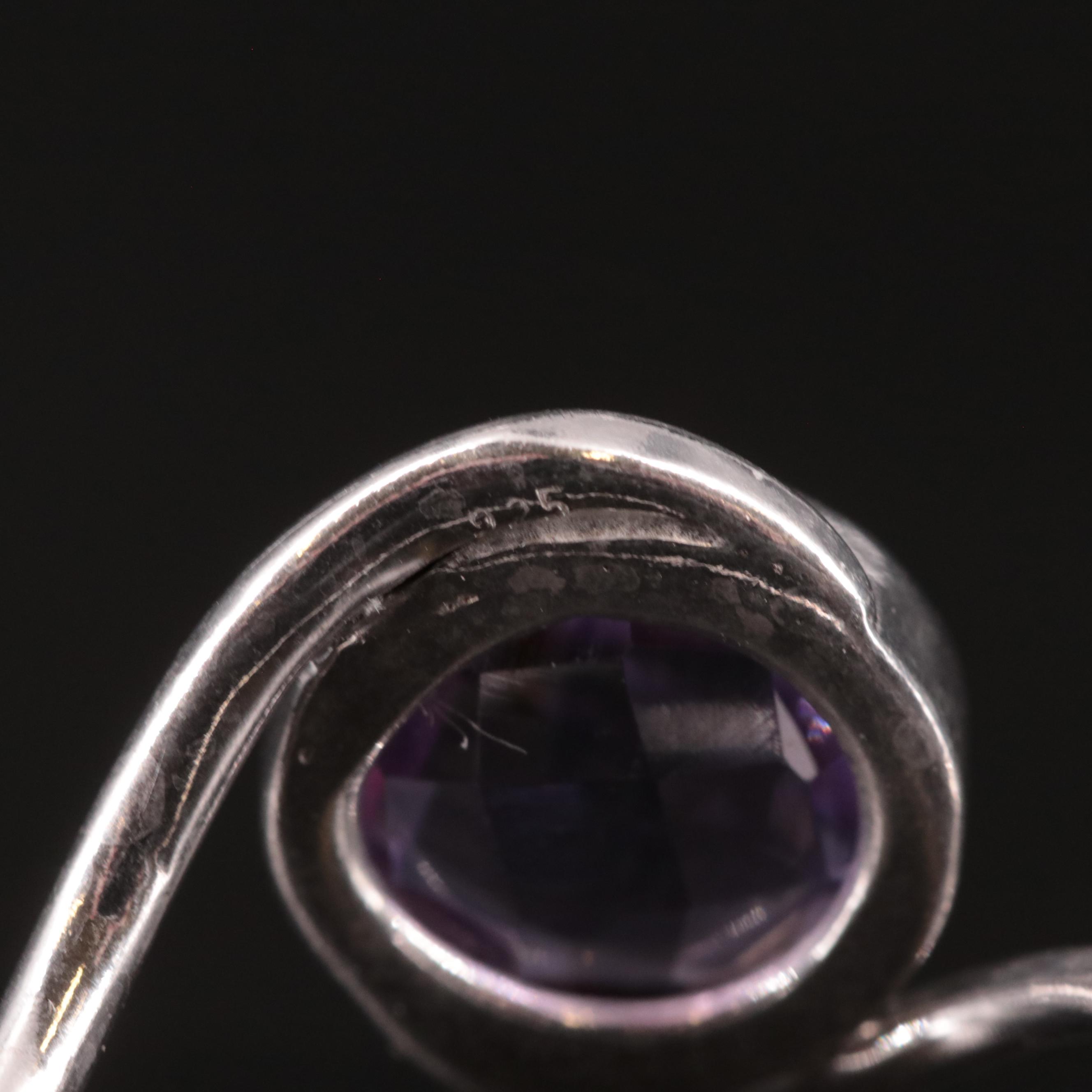 Sterling Amethyst Ring