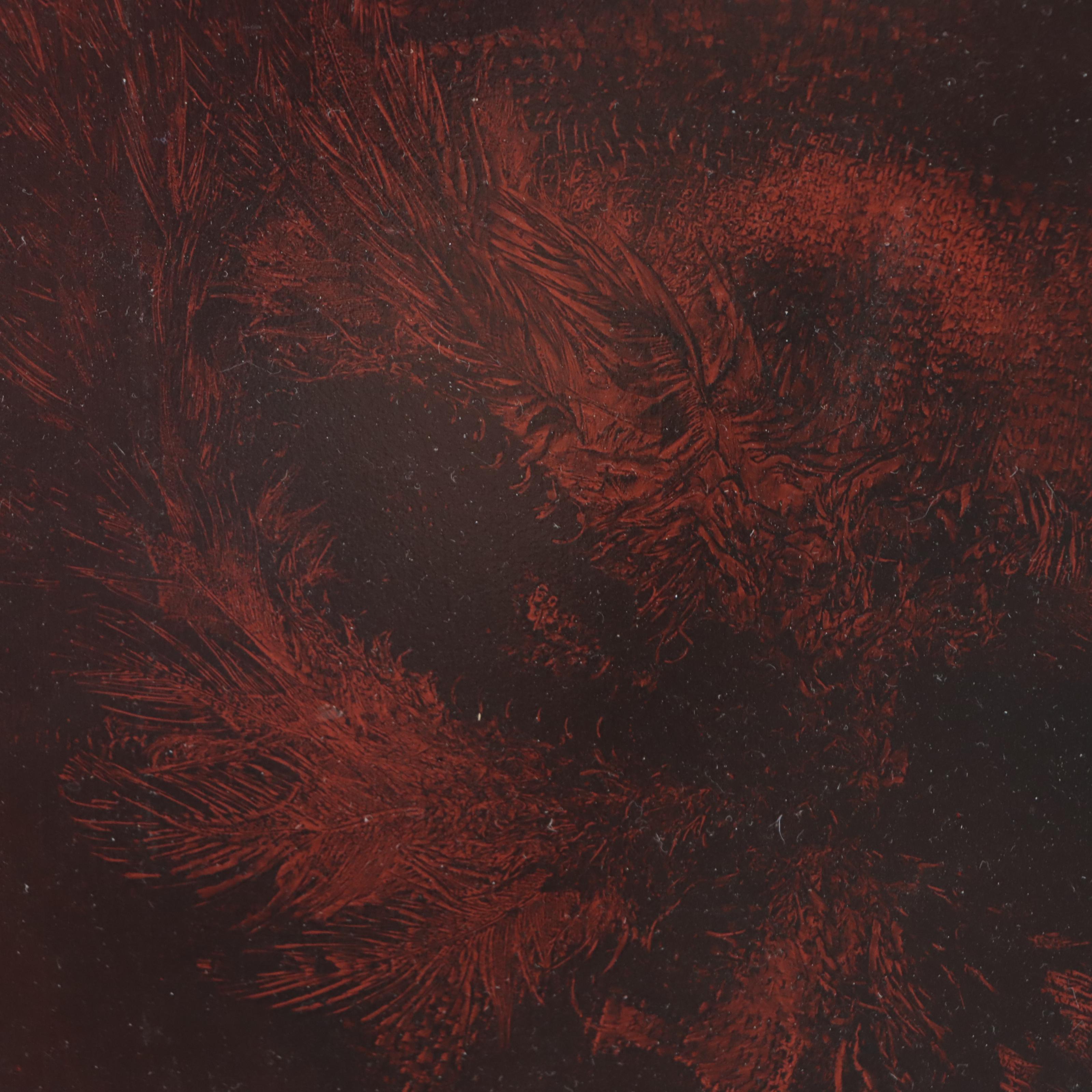 Abstract Enamel Painting on Steel, 1990