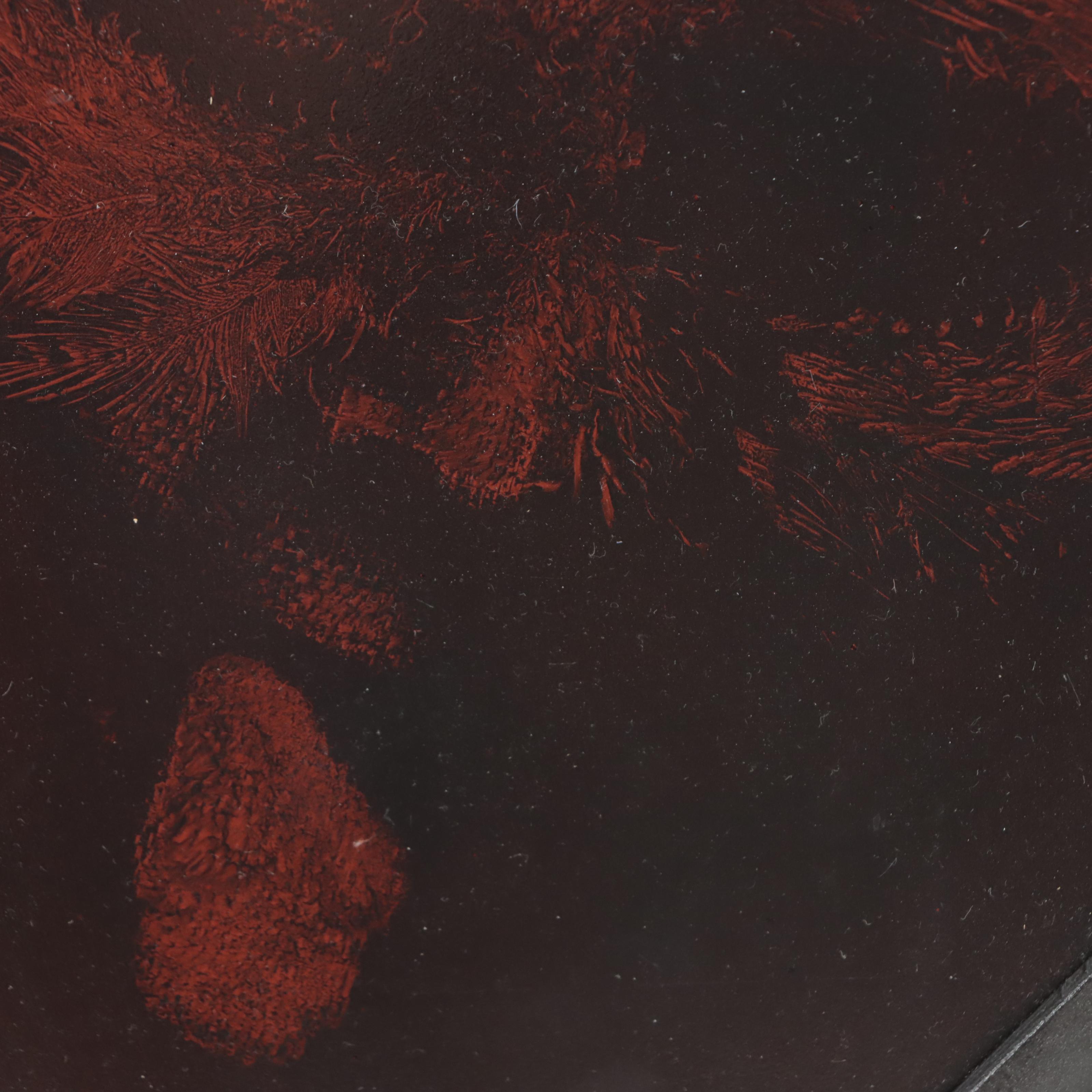 Abstract Enamel Painting on Steel, 1990