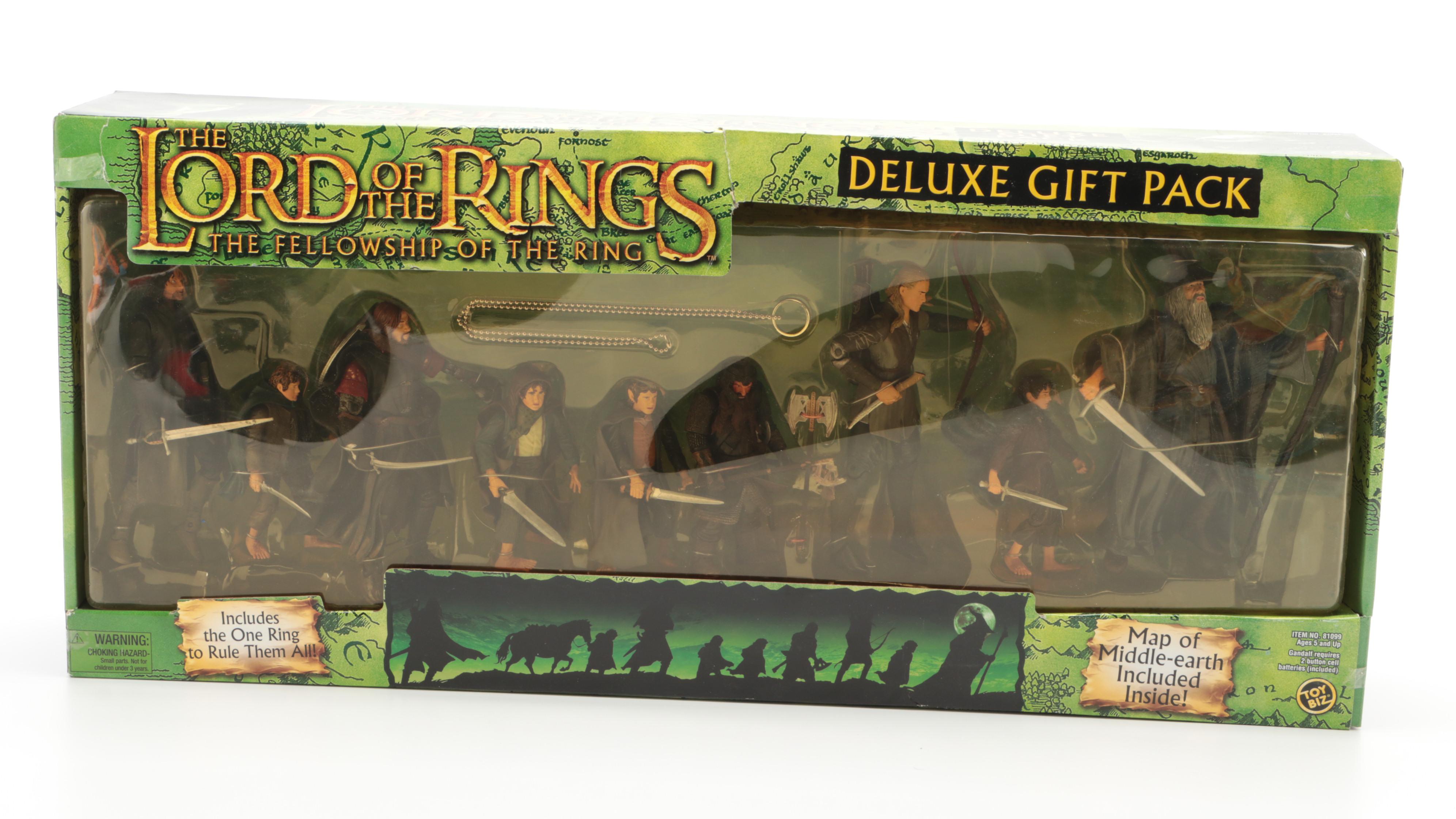 Toy Biz Lord of the Rings Figures Including The Fellowship, Aragorn and More