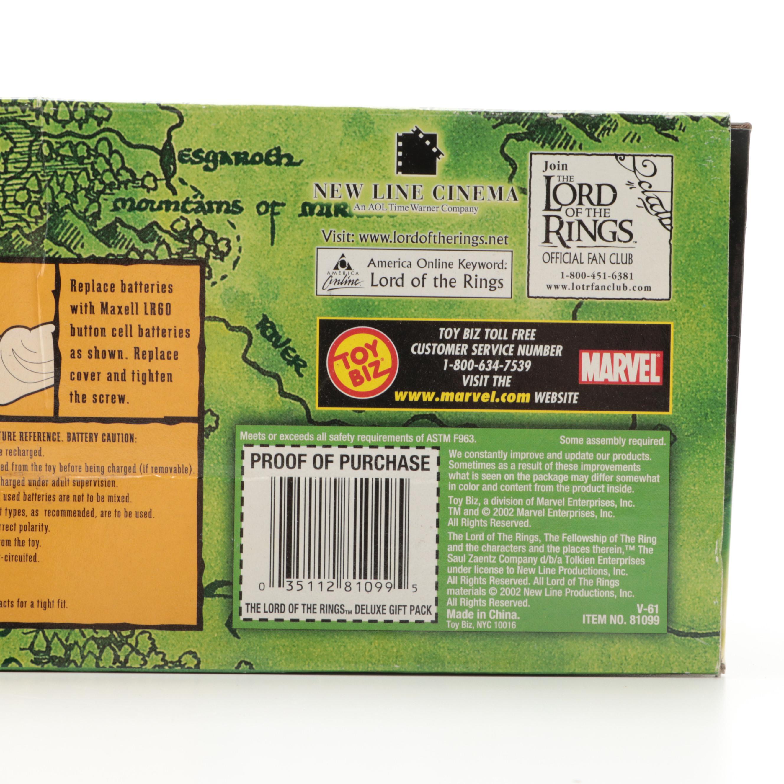 Toy Biz Lord of the Rings Figures Including The Fellowship, Aragorn and More