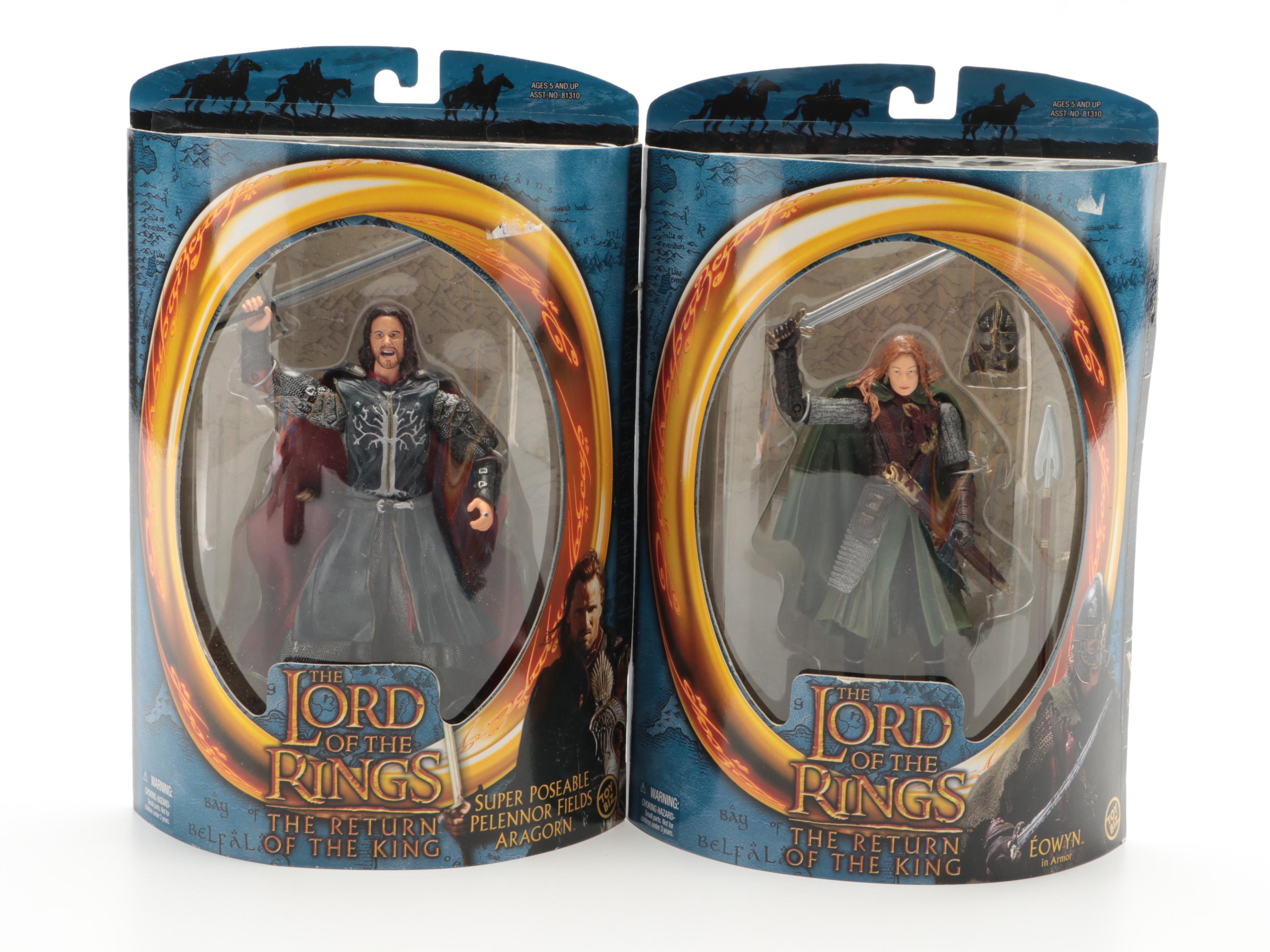 Toy Biz Lord of the Rings Figures Including The Fellowship, Aragorn and More