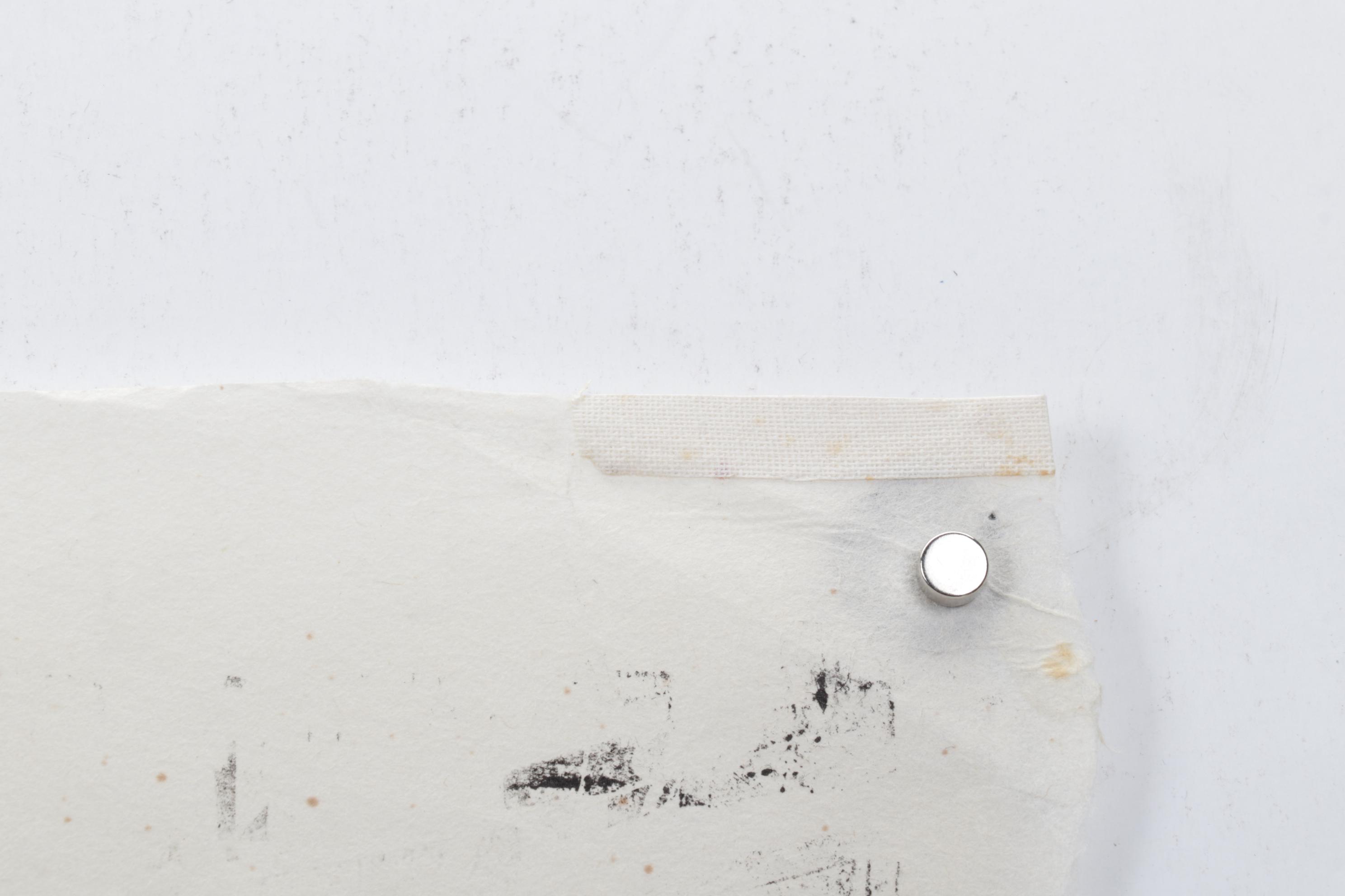 Sidney Chafetz Woodcut "Father and Son," 1971