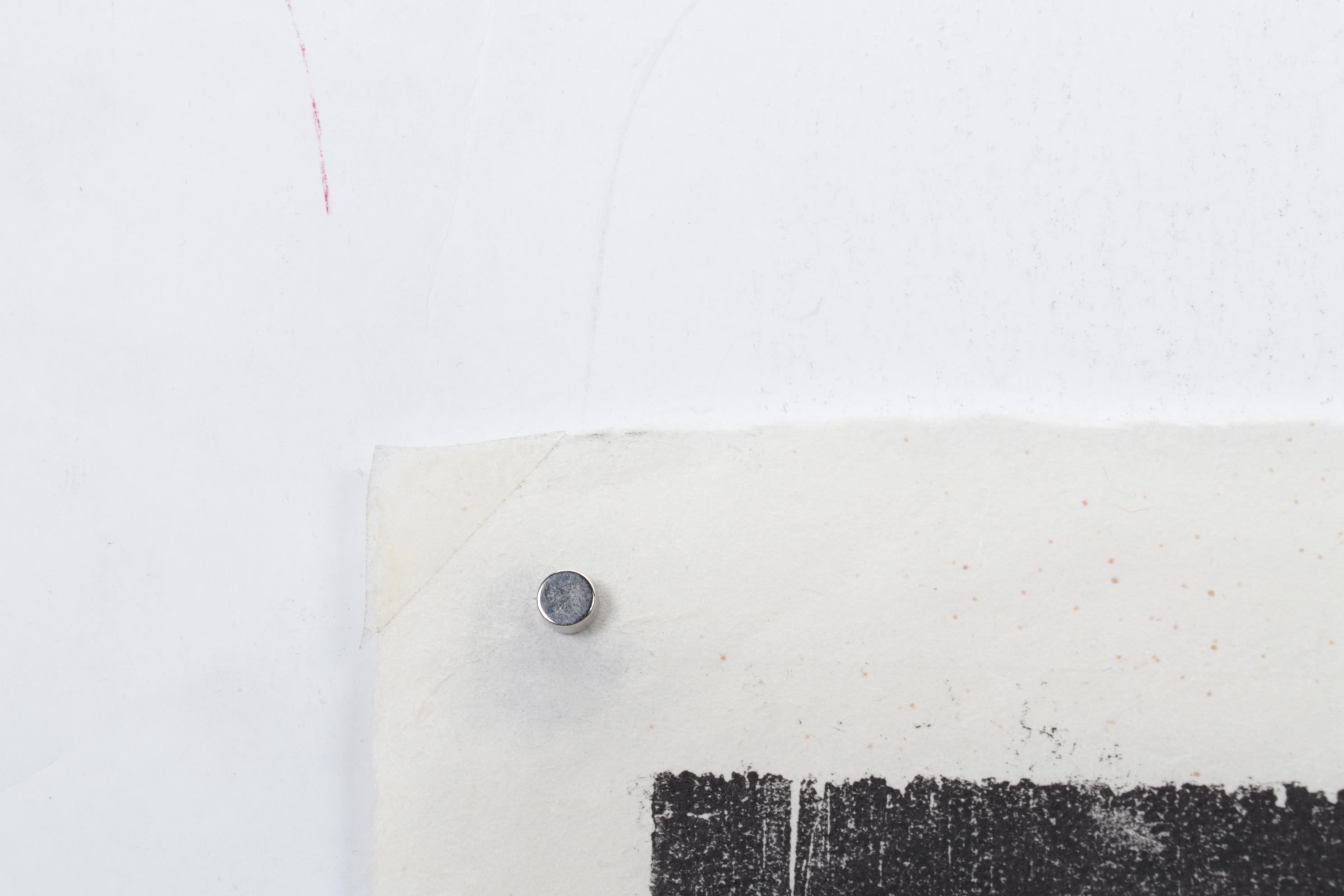 Sidney Chafetz Woodcut "Father and Son," 1971