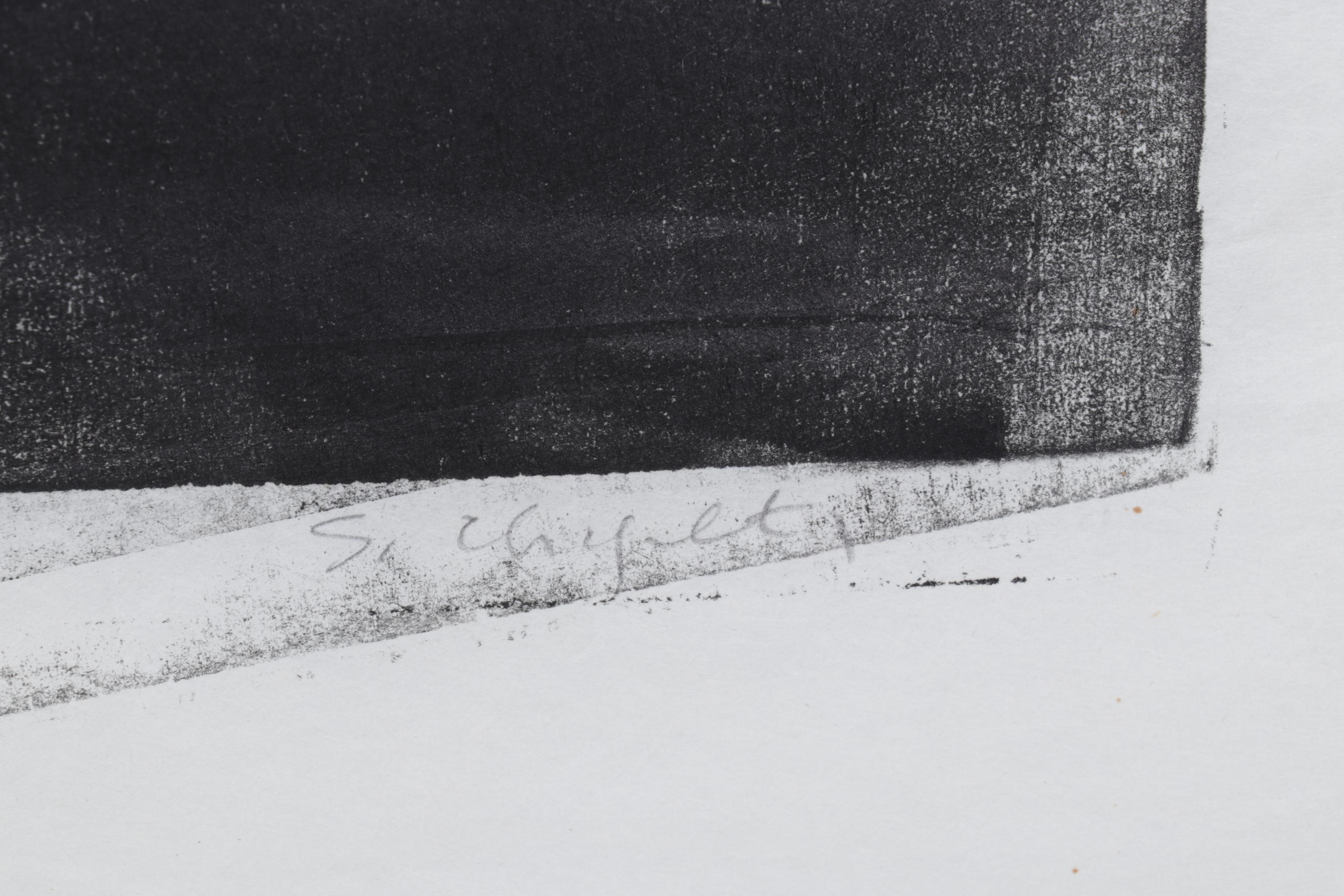 Sidney Chafetz Woodcut "A. J. Muste," 1967