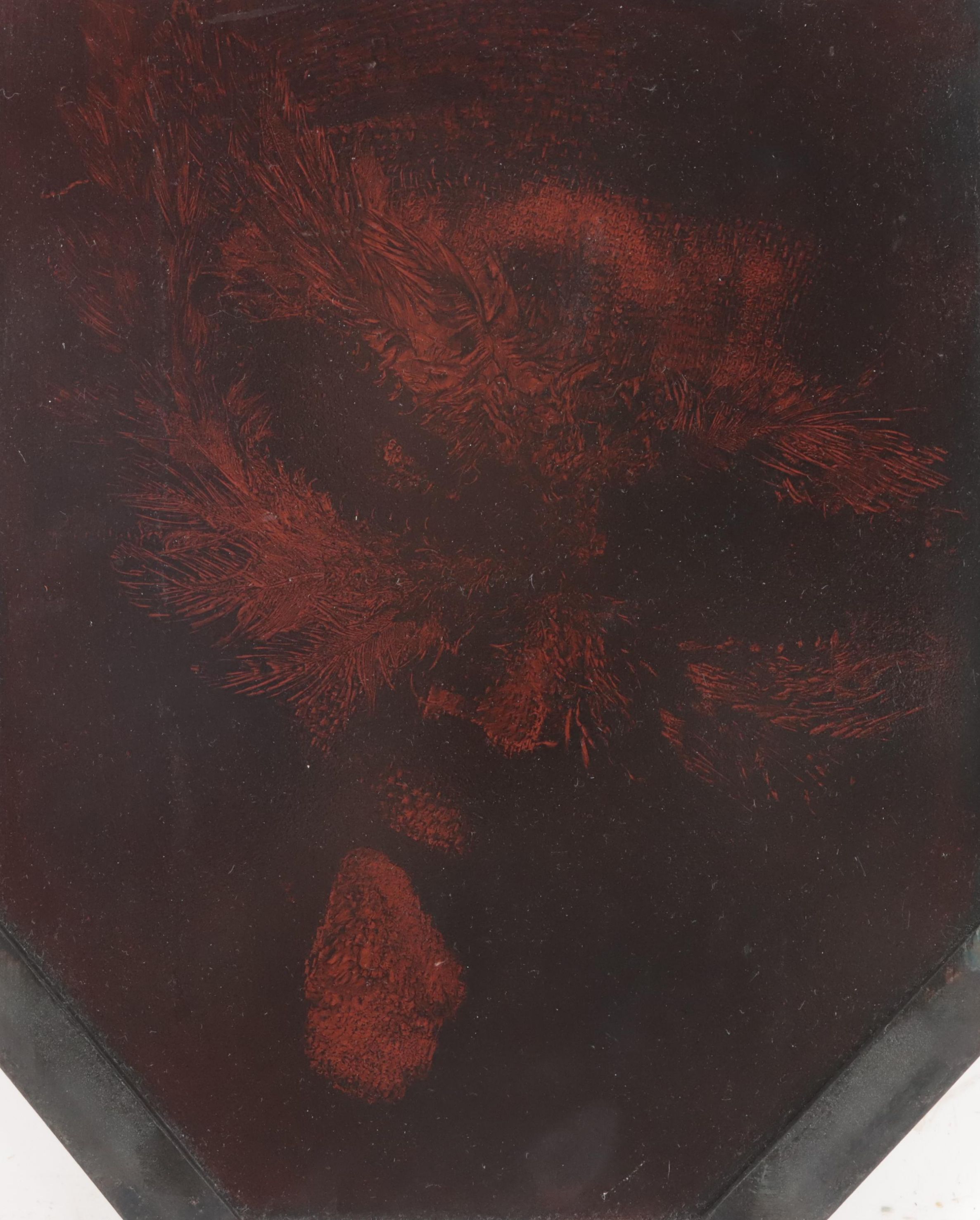 Abstract Enamel Painting on Steel, 1990