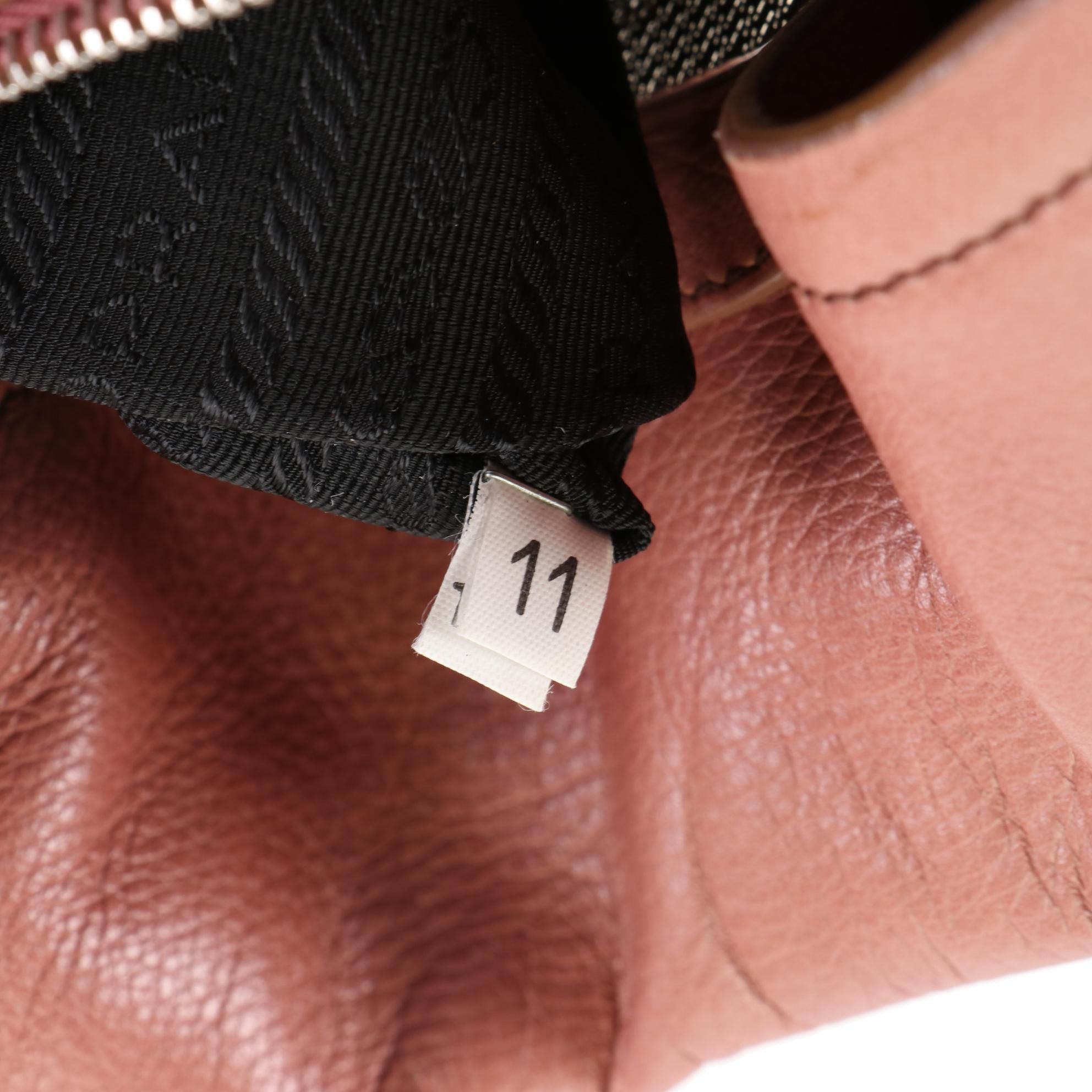 Prada Bufalo Easy Shoulder Bag in Leather