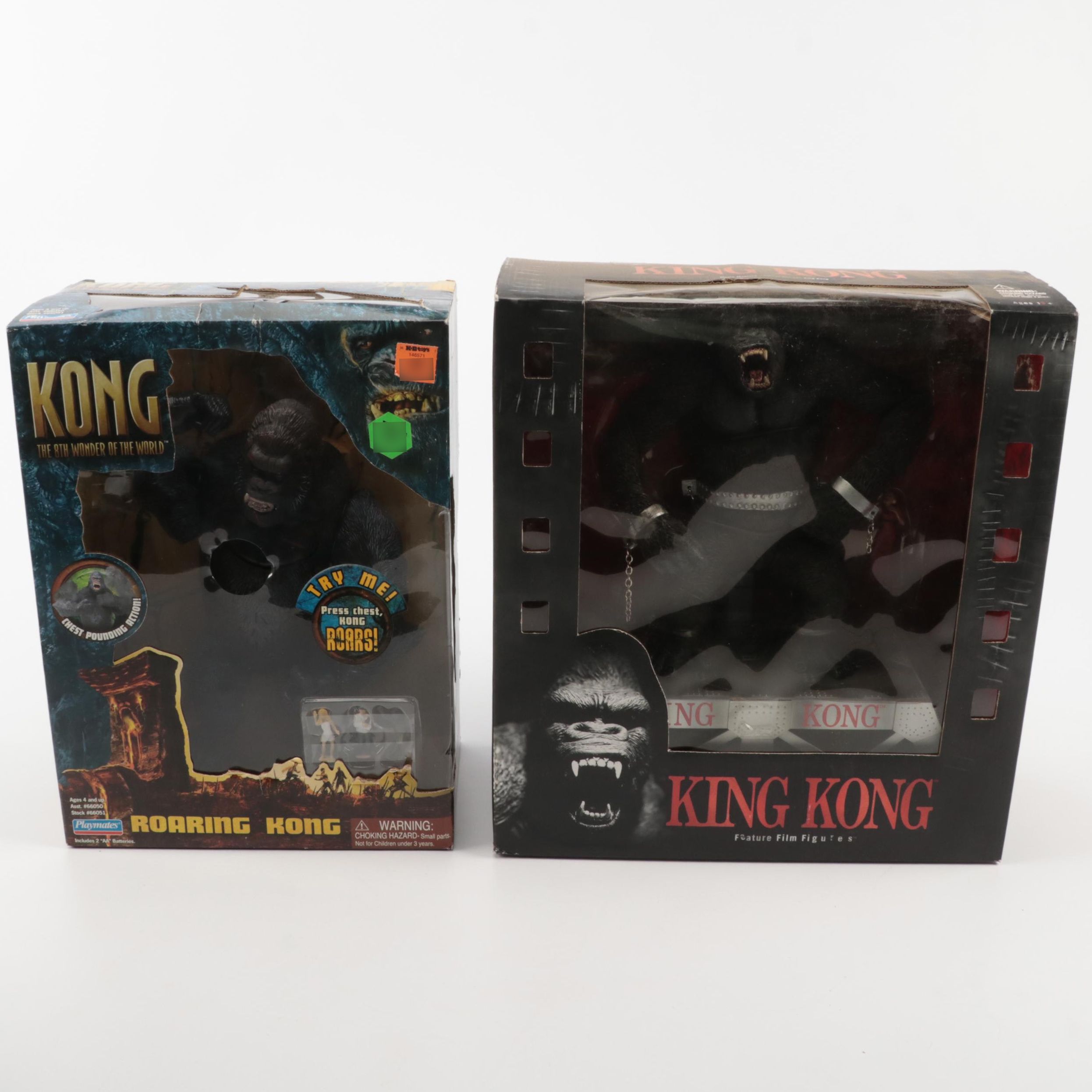 Playmates with Other King Kong and Godzilla Action Figures and Back Scratcher