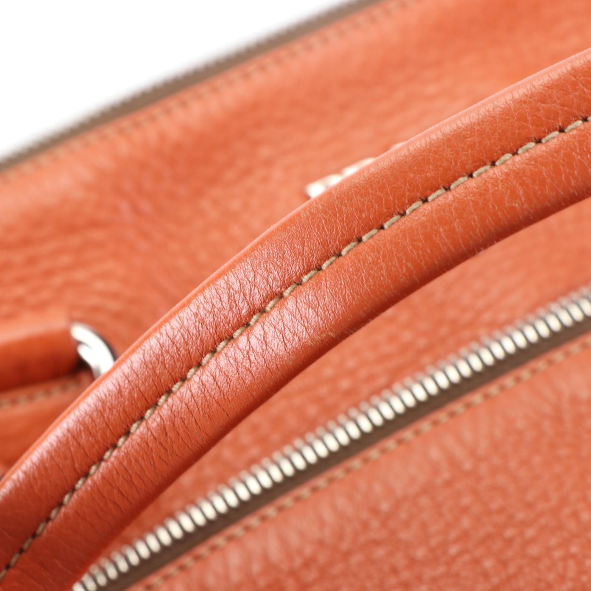 Prada Grained Leather Shoulder Bag