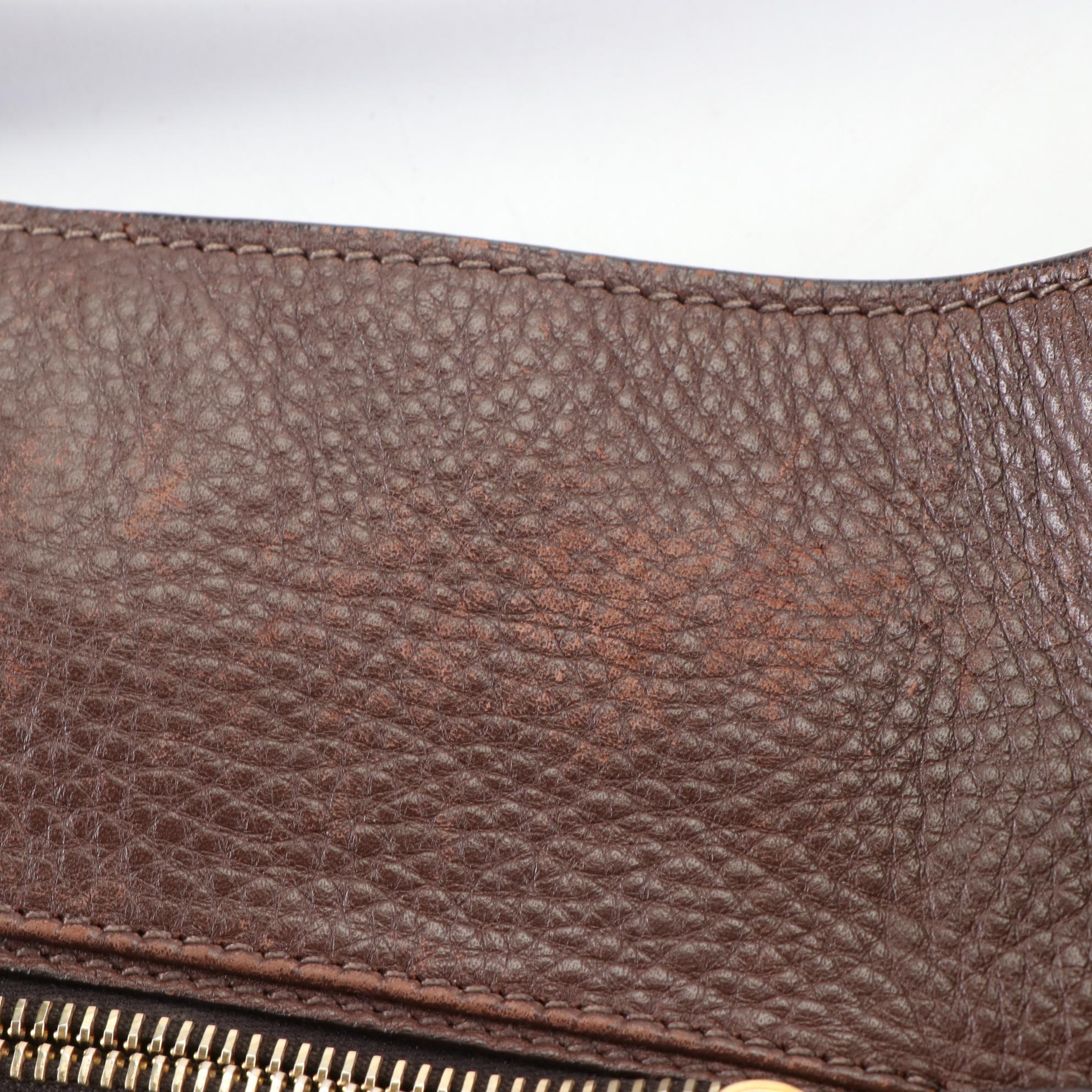 Prada Grained Leather Shoulder Bag