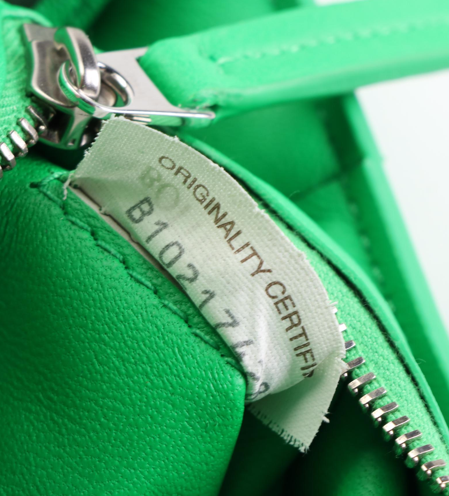 Bottega Veneta Padded Cassette Crossbody Bag in Parakeet Intrecciato Leather