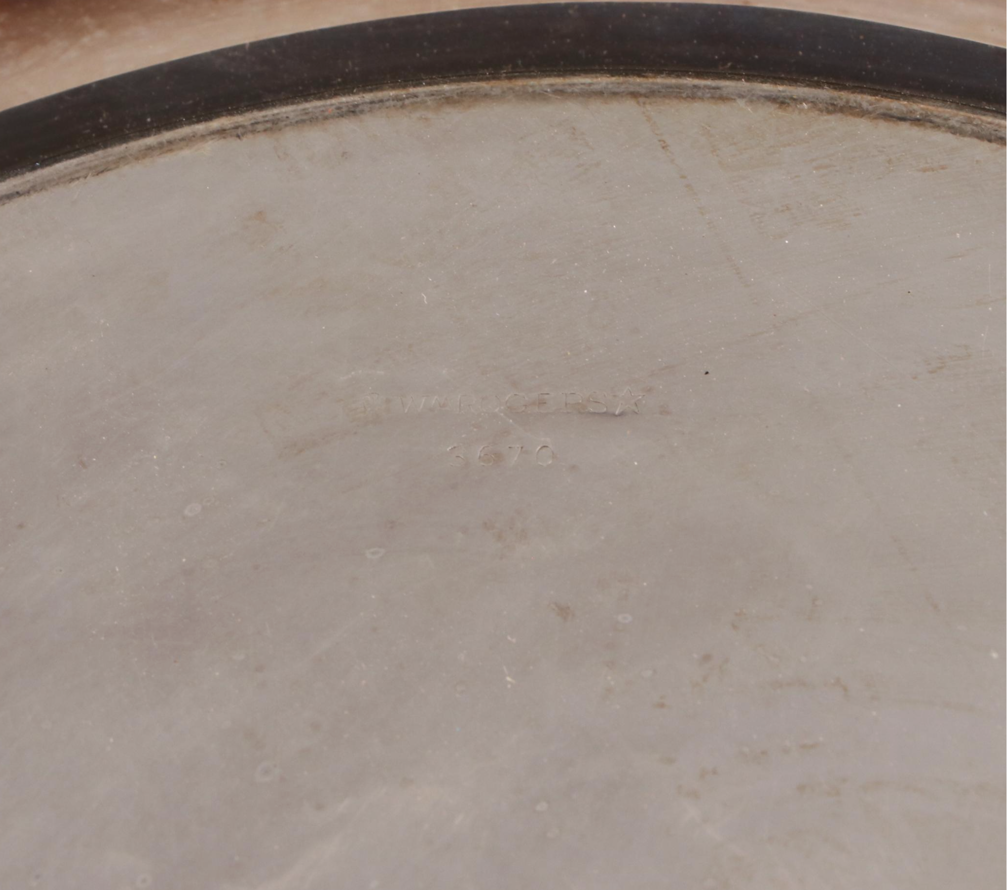 Reed & Barton Art Nouveau Silver Plate Engraved Teapot with Silver Plate Trays