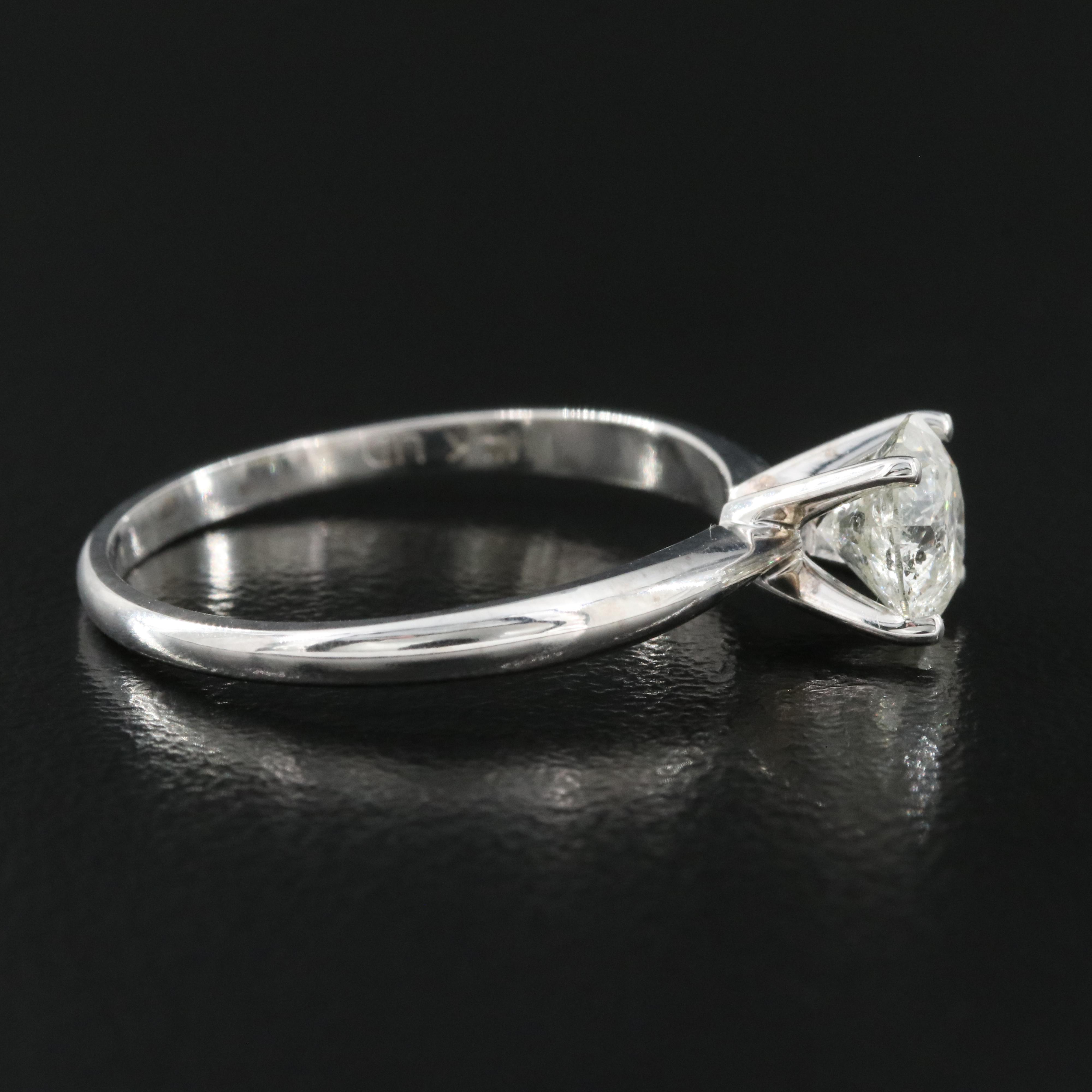 14K 1.02 CTW Diamond Solitaire Ring