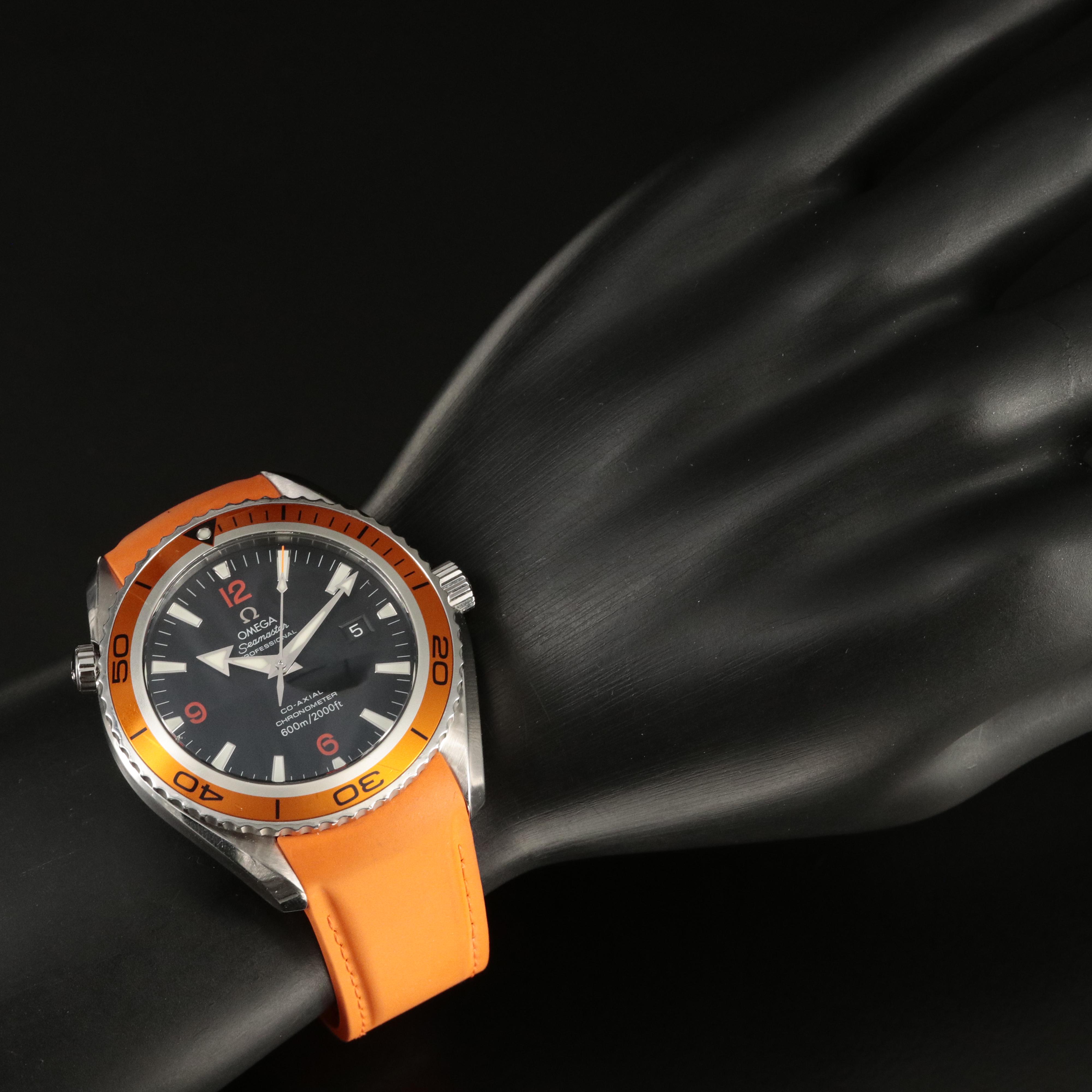 Omega Seamaster Planet Ocean 600M 45.5mm Orange Automatic Watch