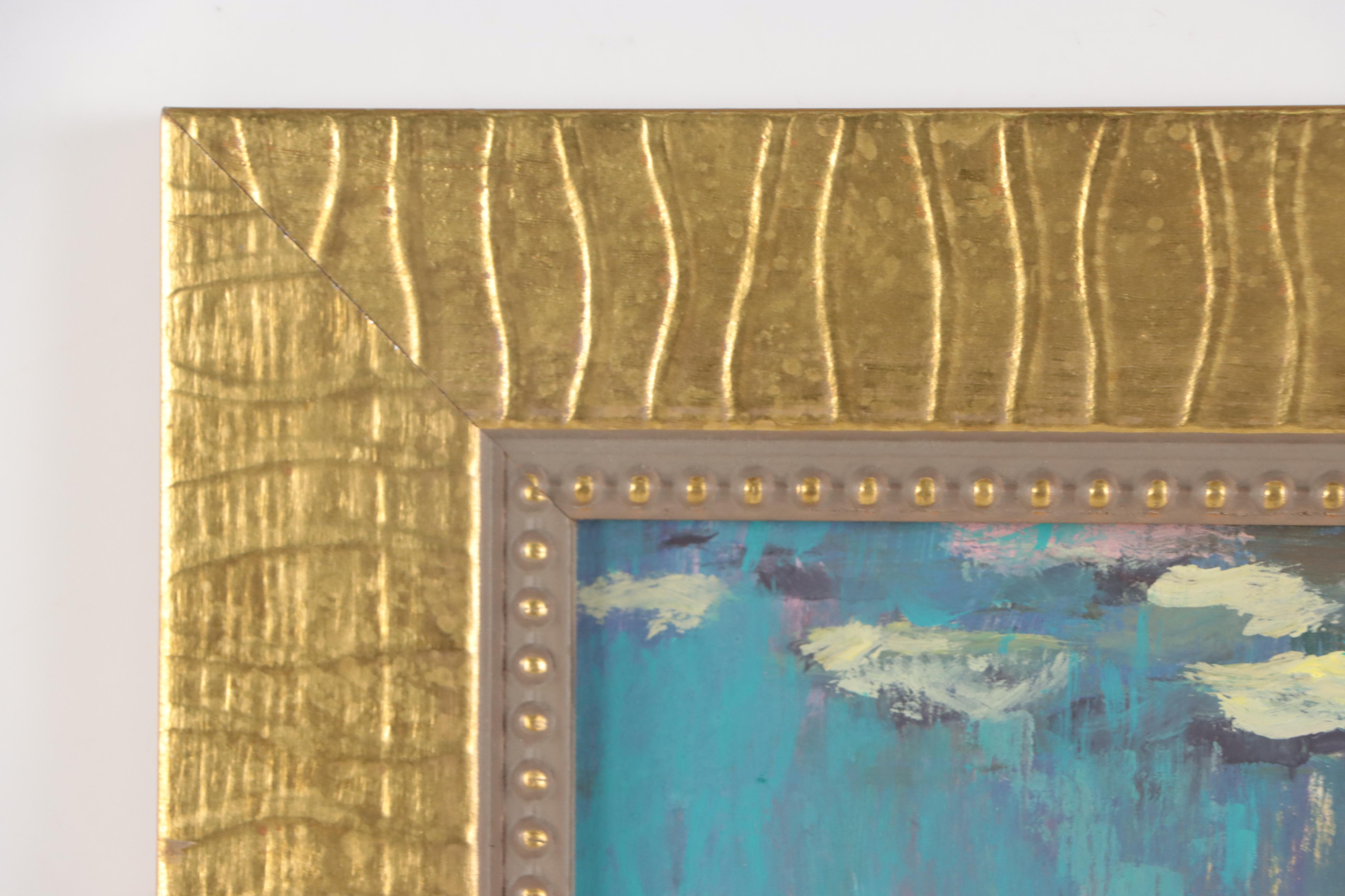 Robert Riddle Baker Acrylic Waterscape Painting "A Quiet Flow," 2023