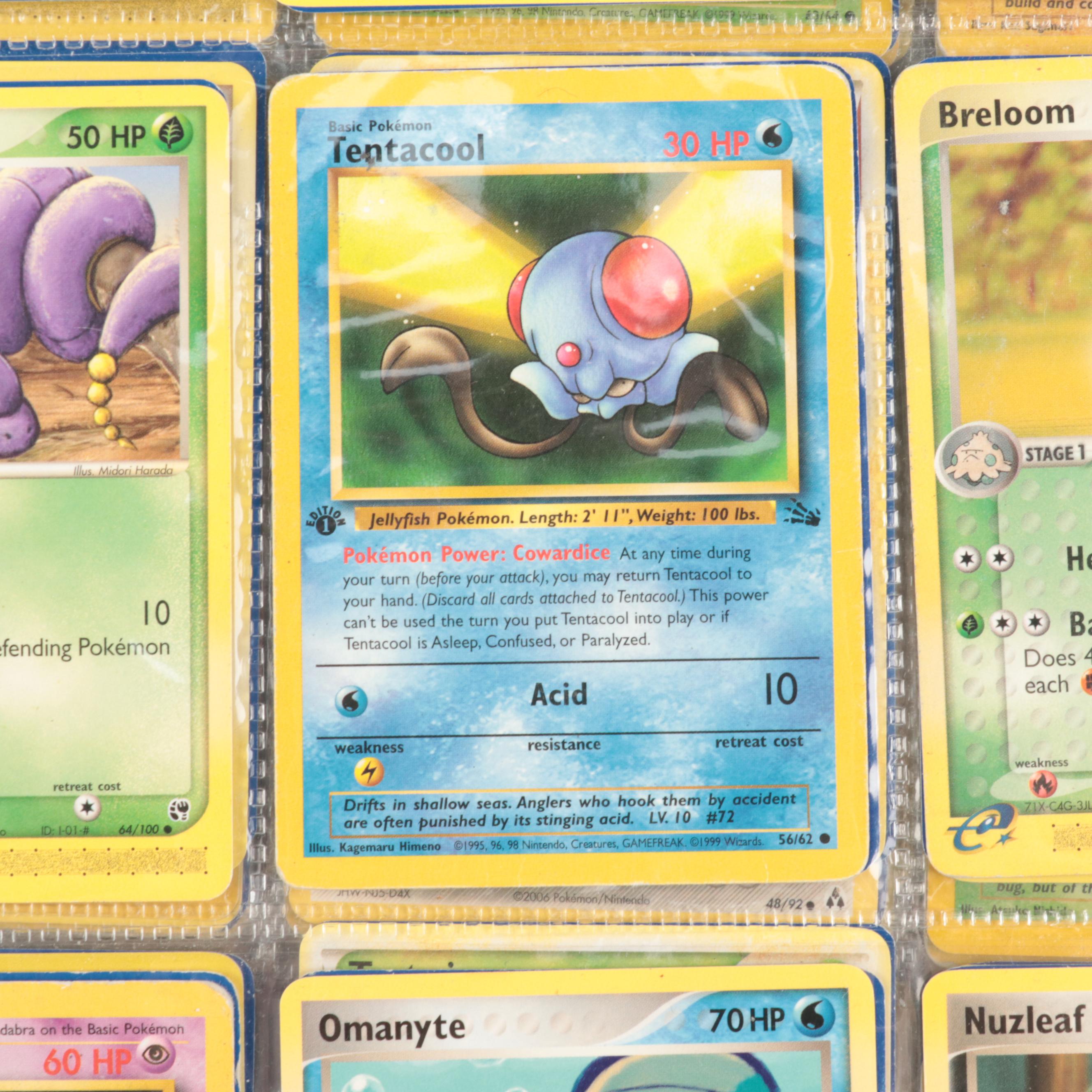 Base Set with Other Pokémon Cards, Blaziken, Pikachu, and More, 1990s–2010s