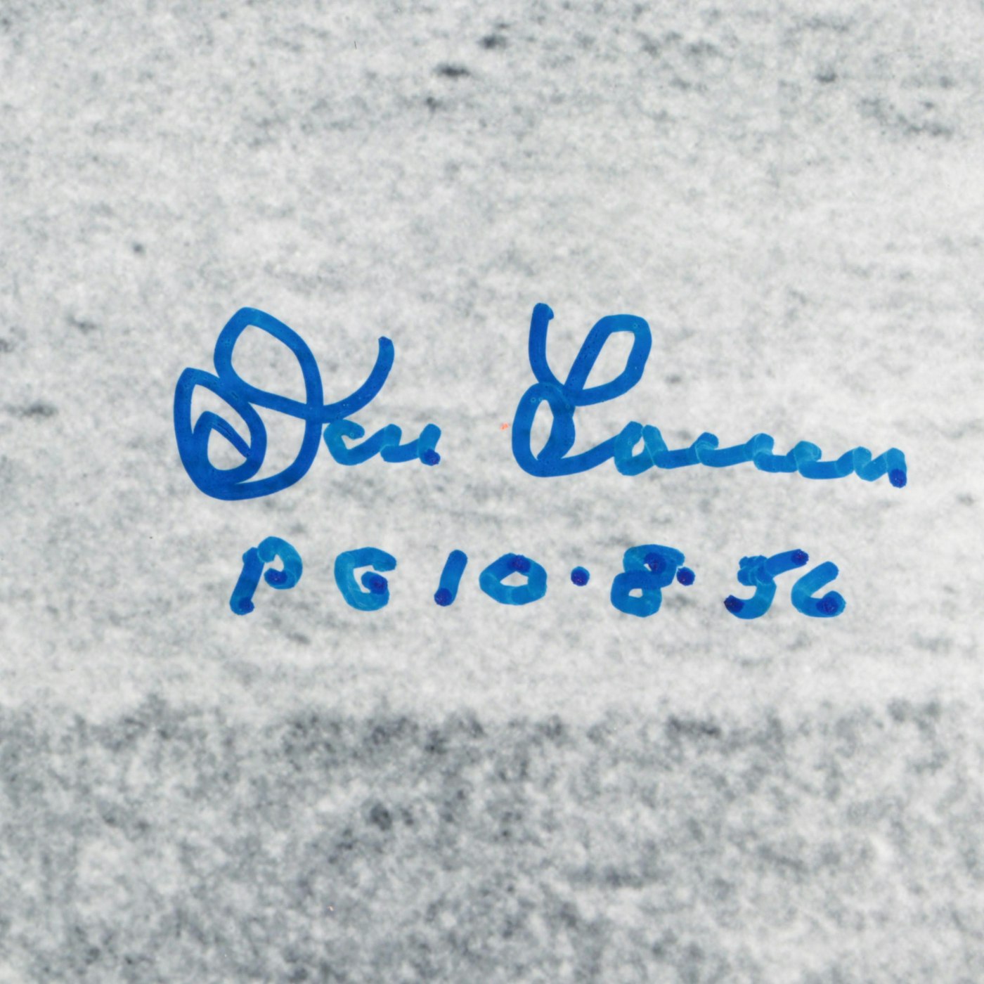 Yogi Berra And Don Larsen Signed 1956 World Series Perfect Game Giclée Ebth