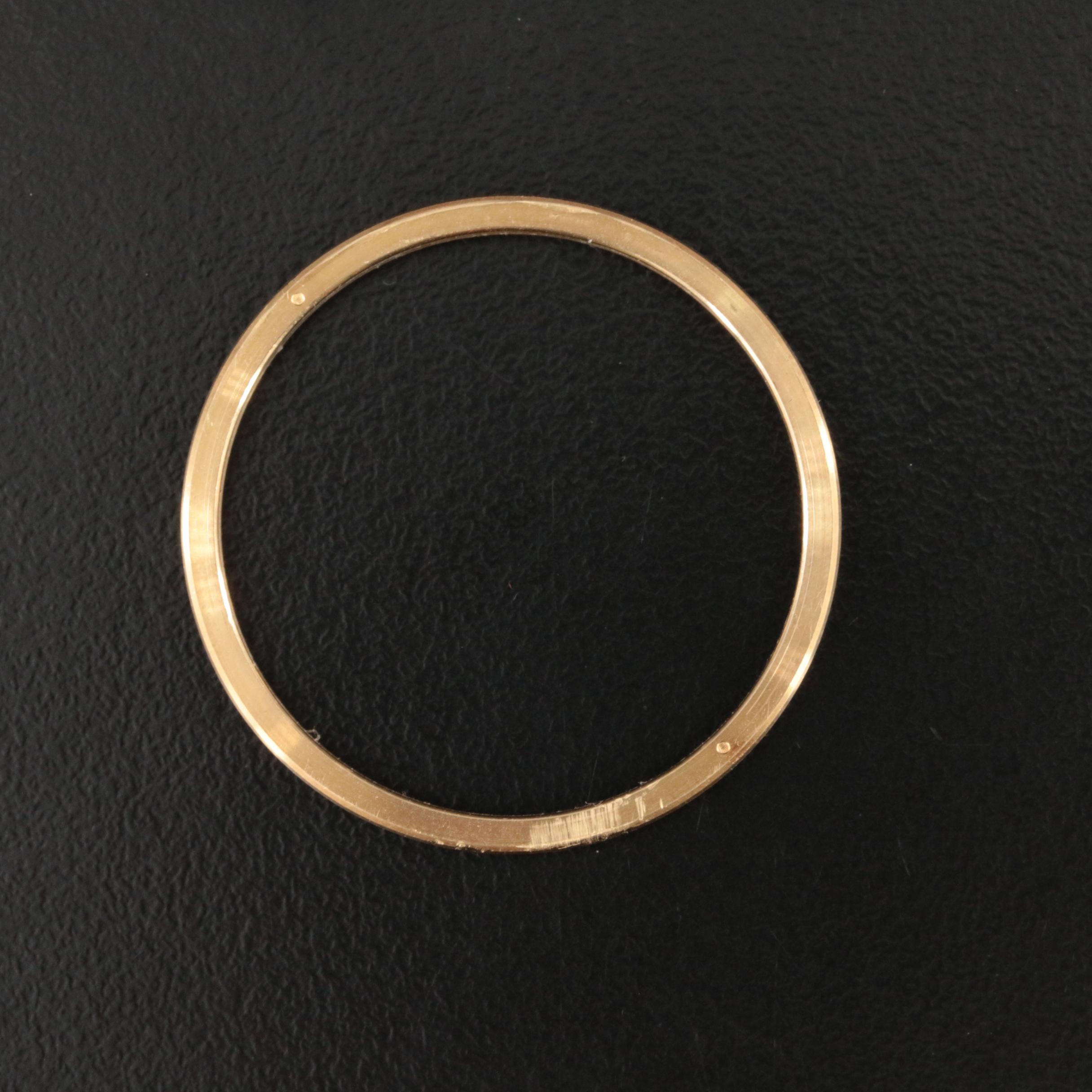 18K Rolex Fluted Bezel