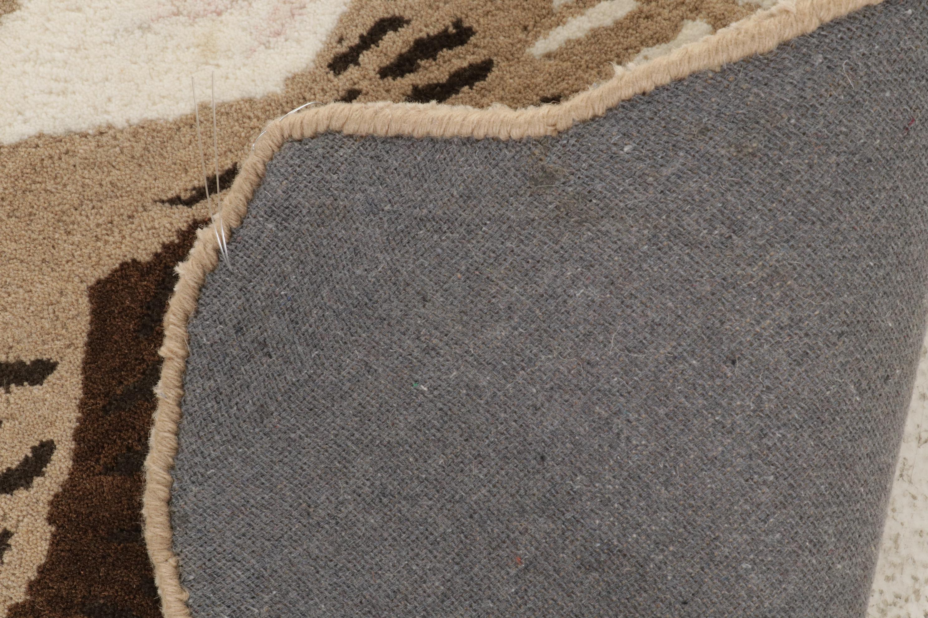 2' x 3' Hand-Tufted Bunny Rabbit Shaped Accent Rug