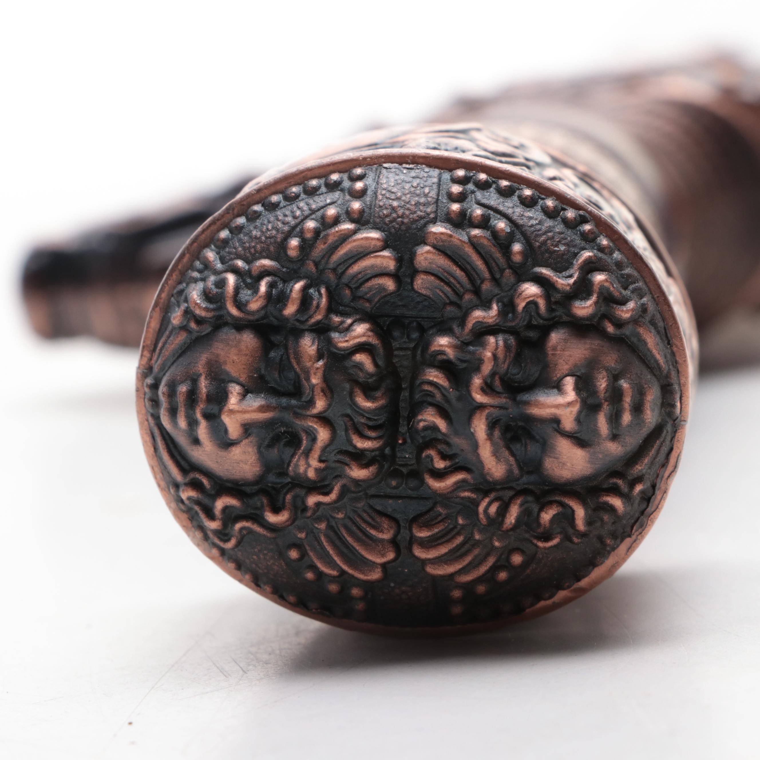 Copper Finish Cosplay Fantasy Short  Sword