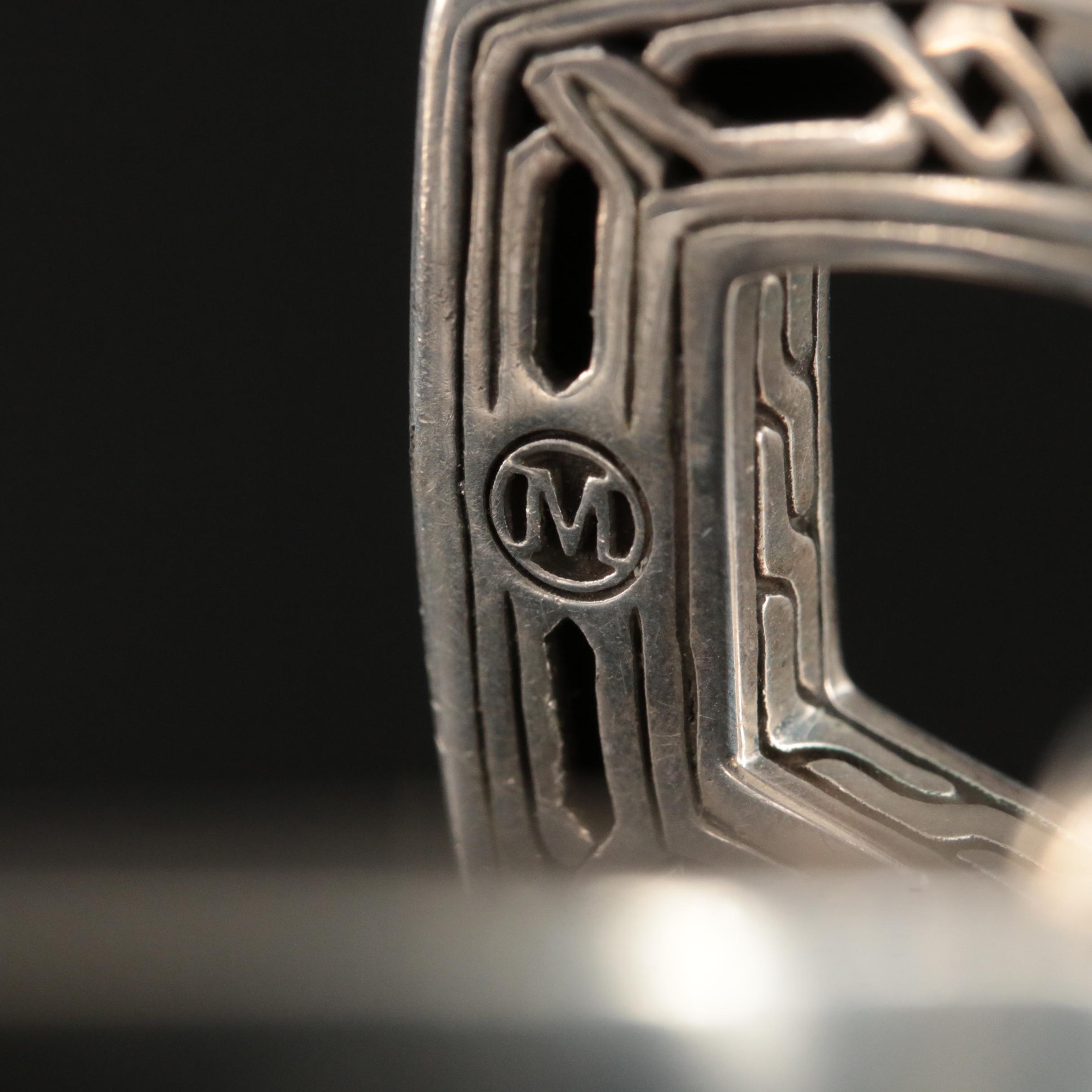 John Hardy Jumbo Chain Sterling Kick Cuff