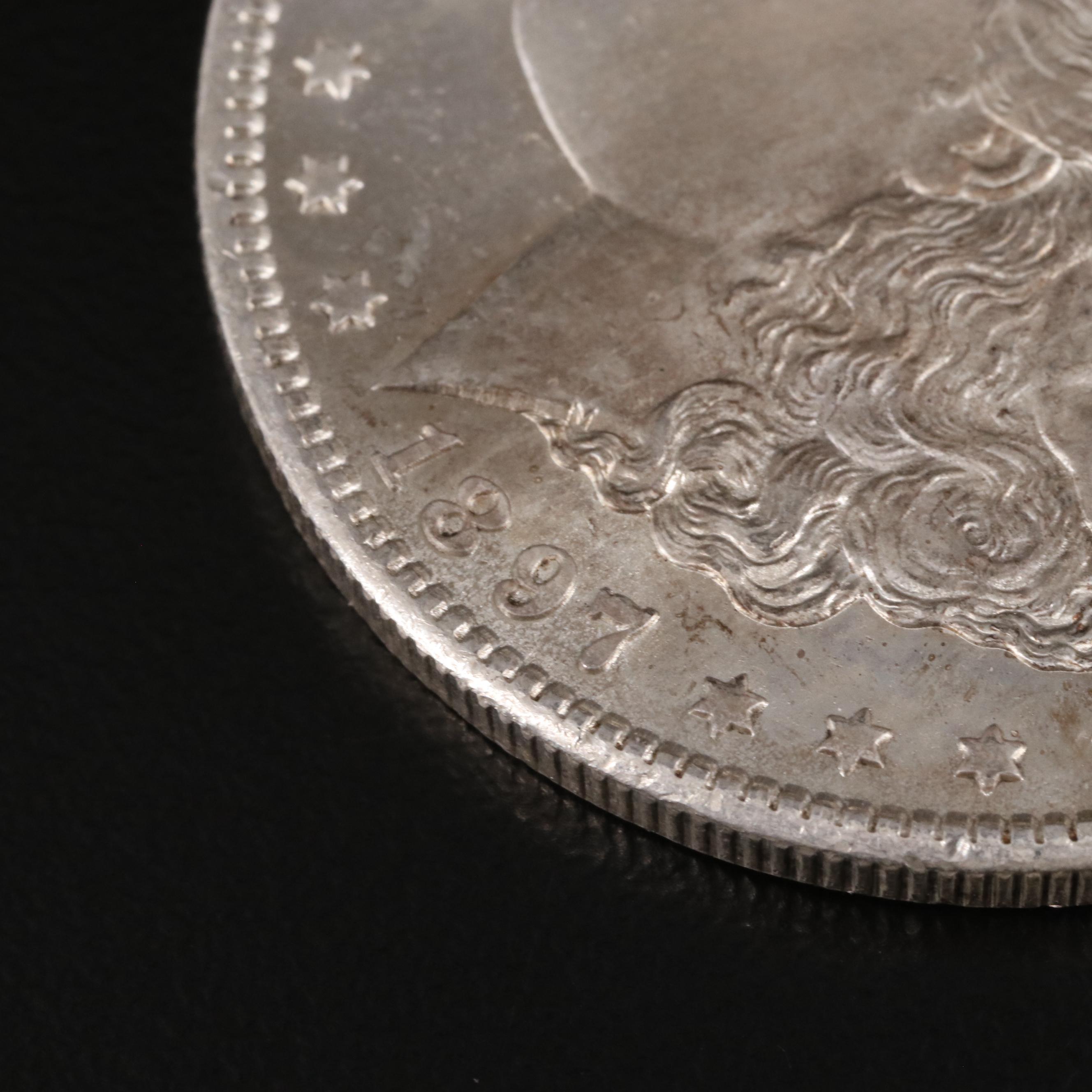 1897-S Morgan Silver Dollar