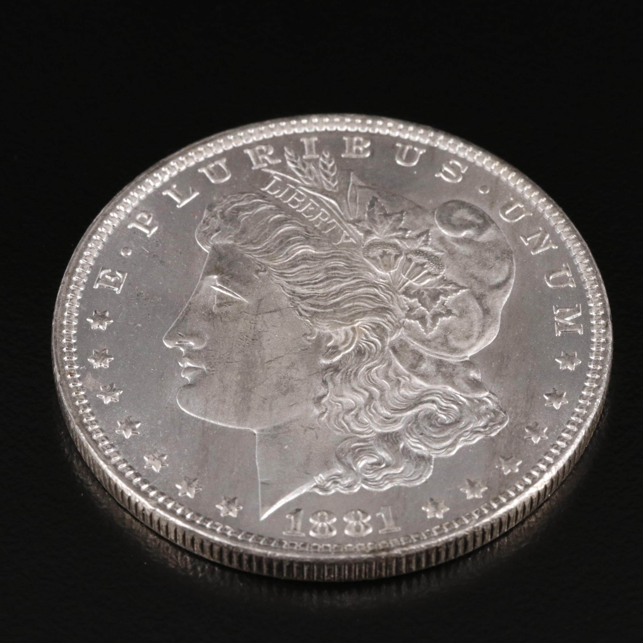1881-O Morgan Silver Dollar