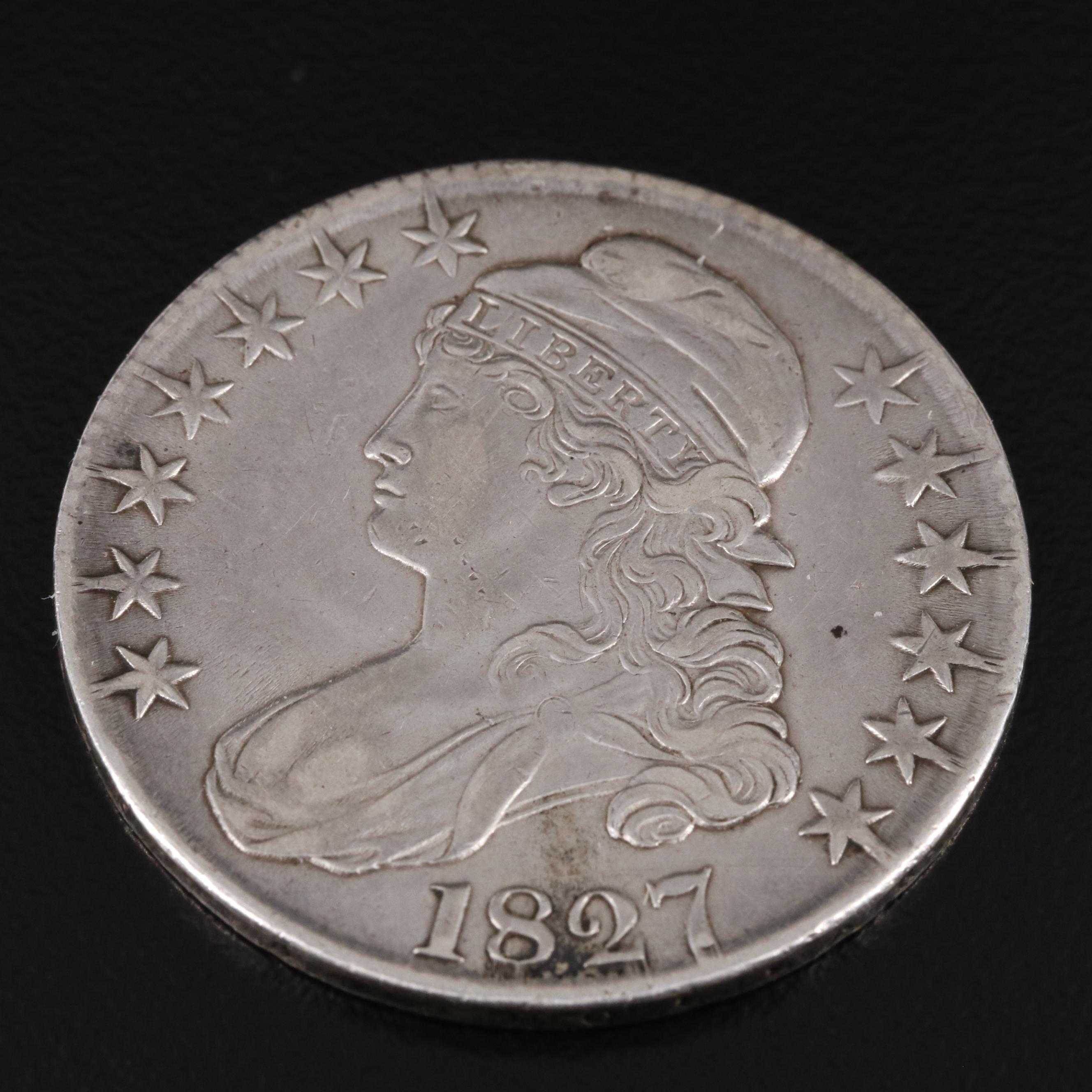 1827 Capped Bust Half Dollar