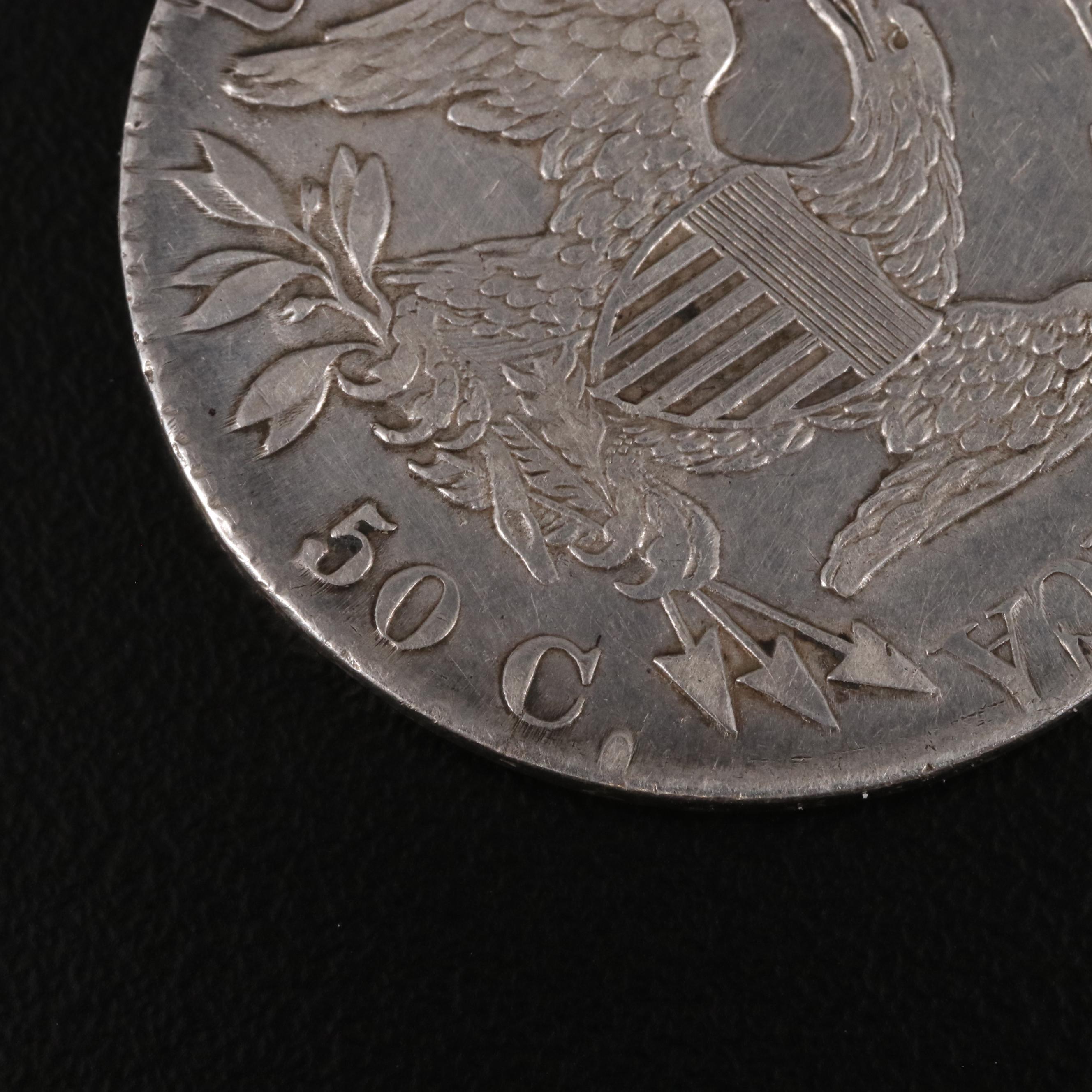 1827 Capped Bust Half Dollar