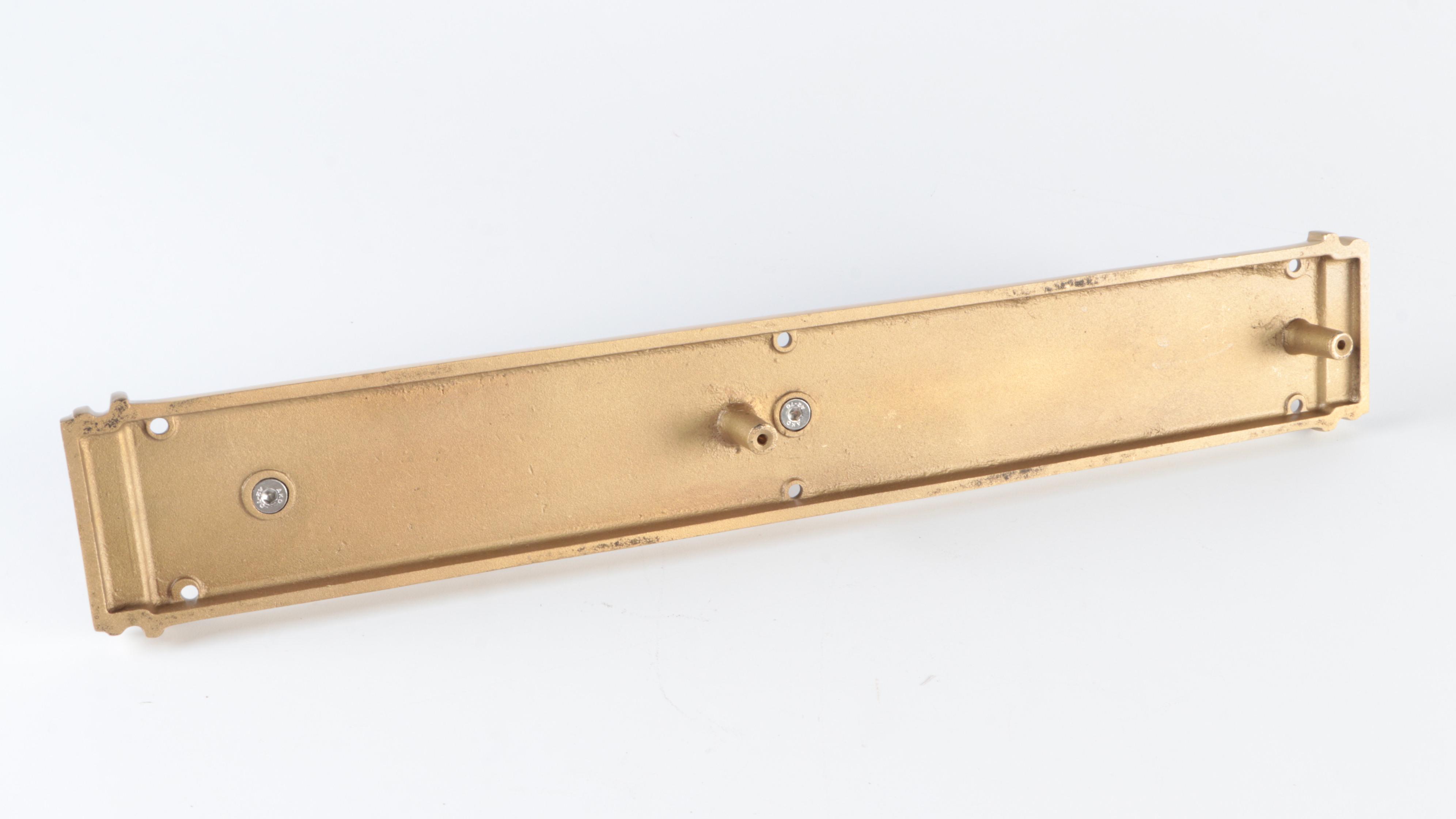 Satin Brass Finish Lever Handle Dummy Entrance Door Set and Passage Latch