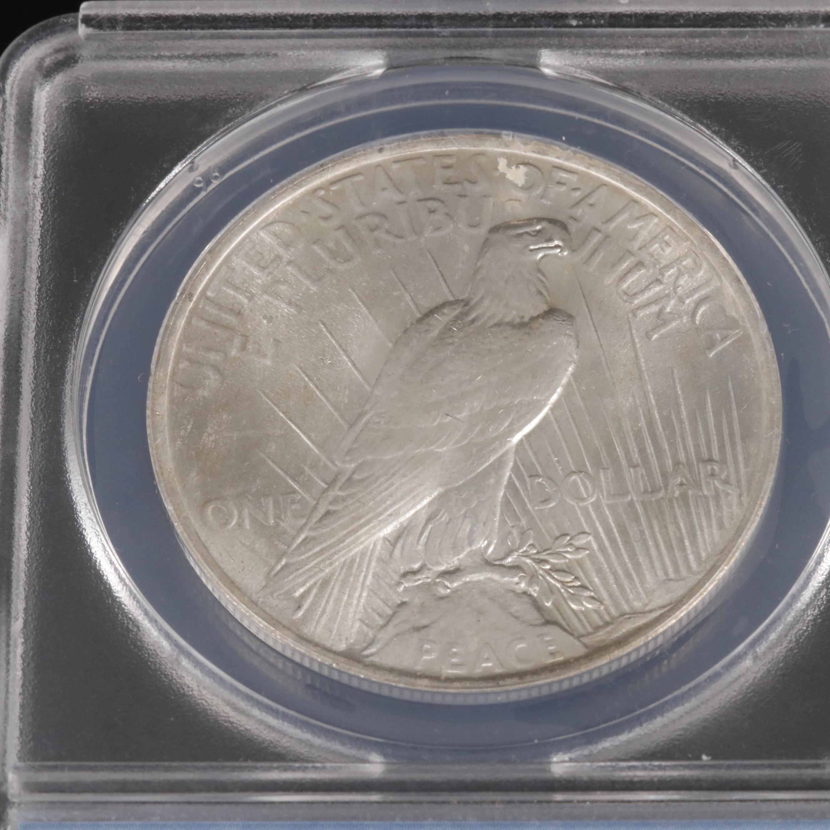 ANACS MS64 1923-S Peace Silver Dollar