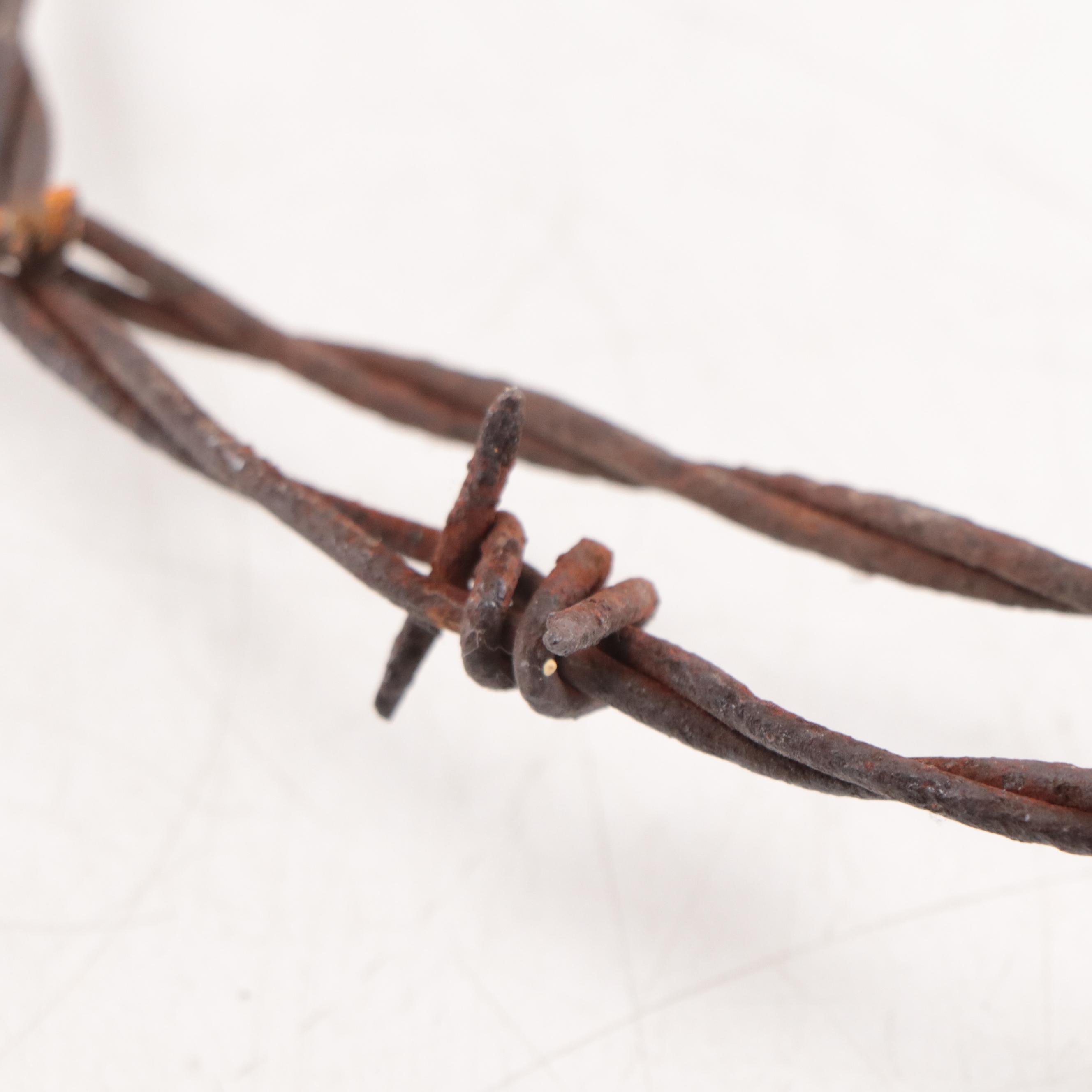 Wood, Metal, and Resin Folk Art Crucifix