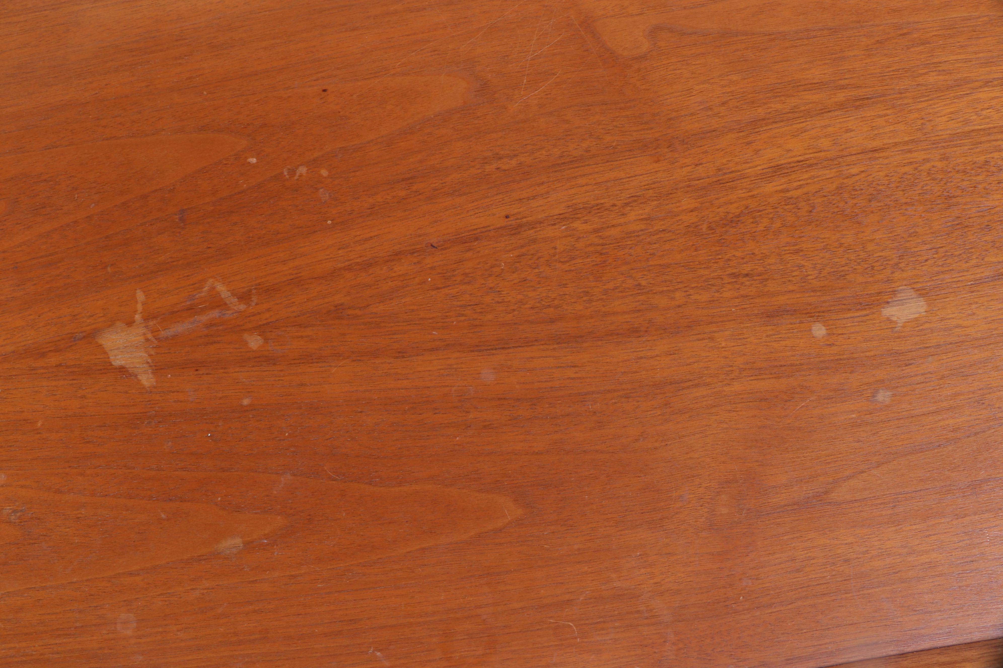 Pair of Drexel "Parallel" Mid Century Modern Walnut Nightstands