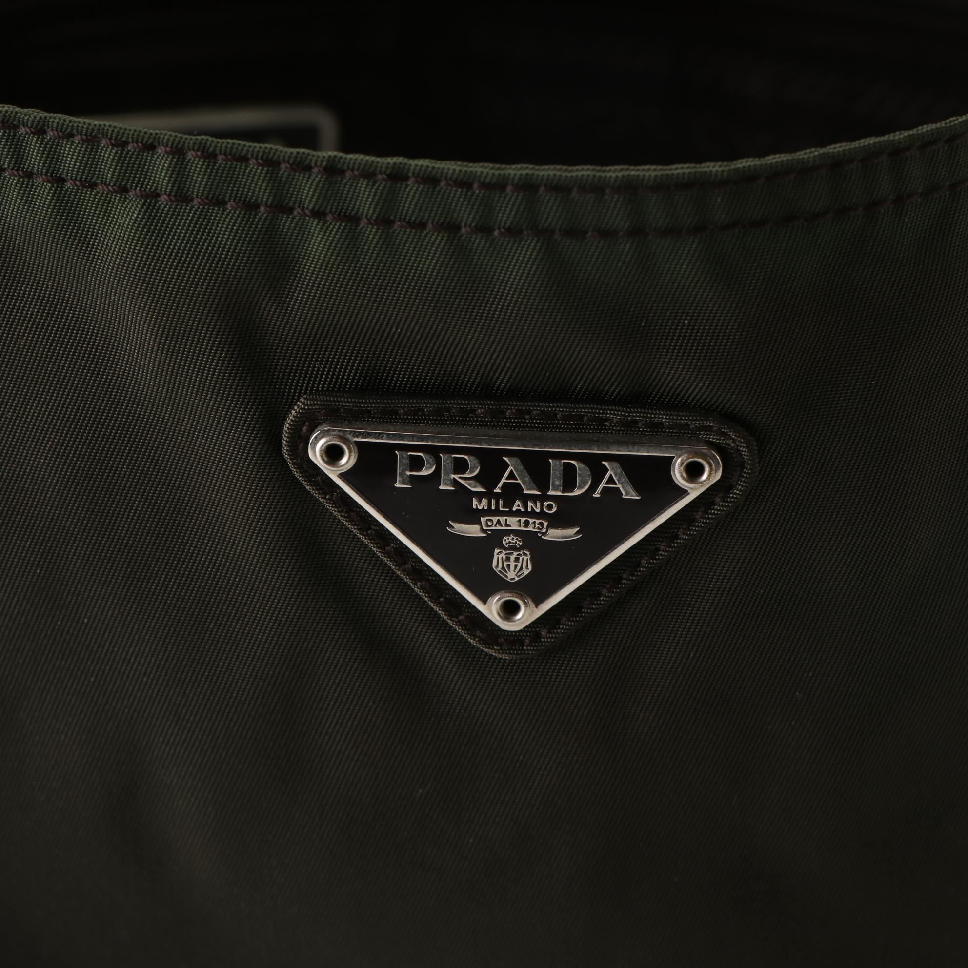 Prada Tessuto Nylon Shoulder Bag