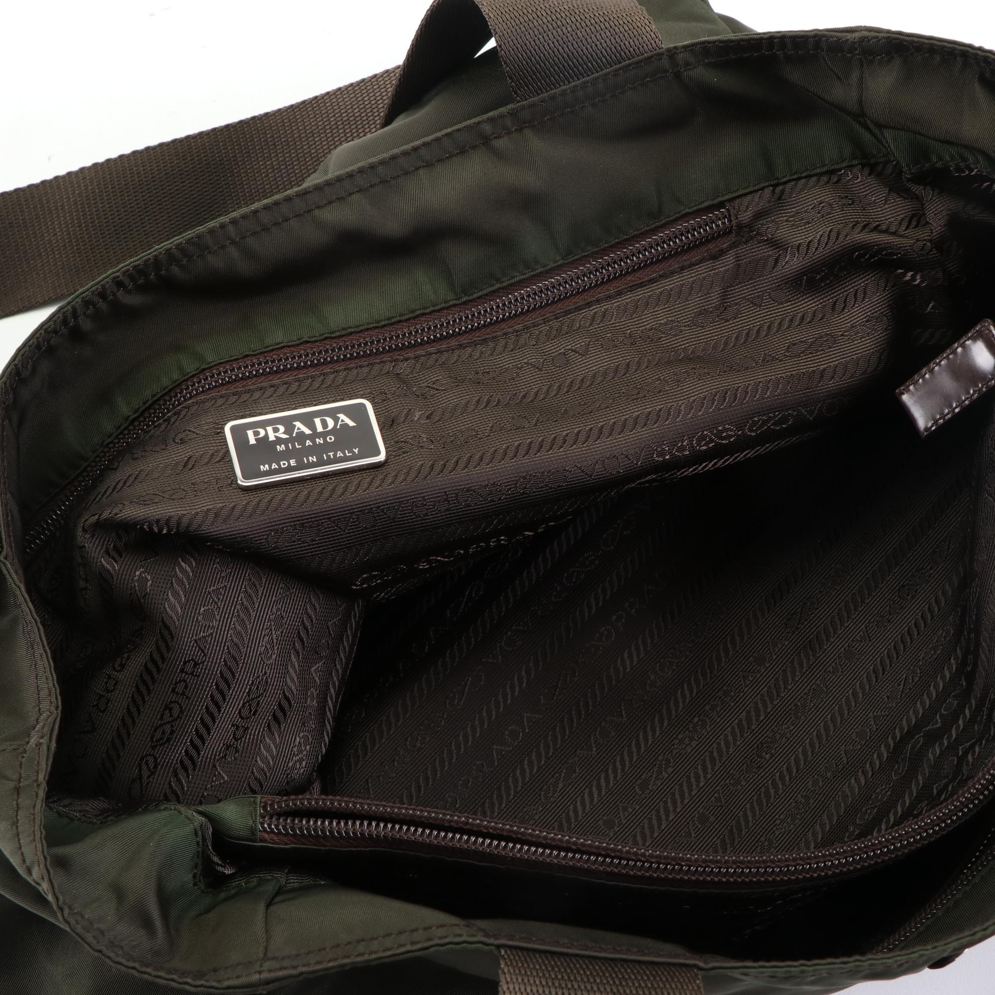 Prada Tessuto Nylon Shoulder Bag