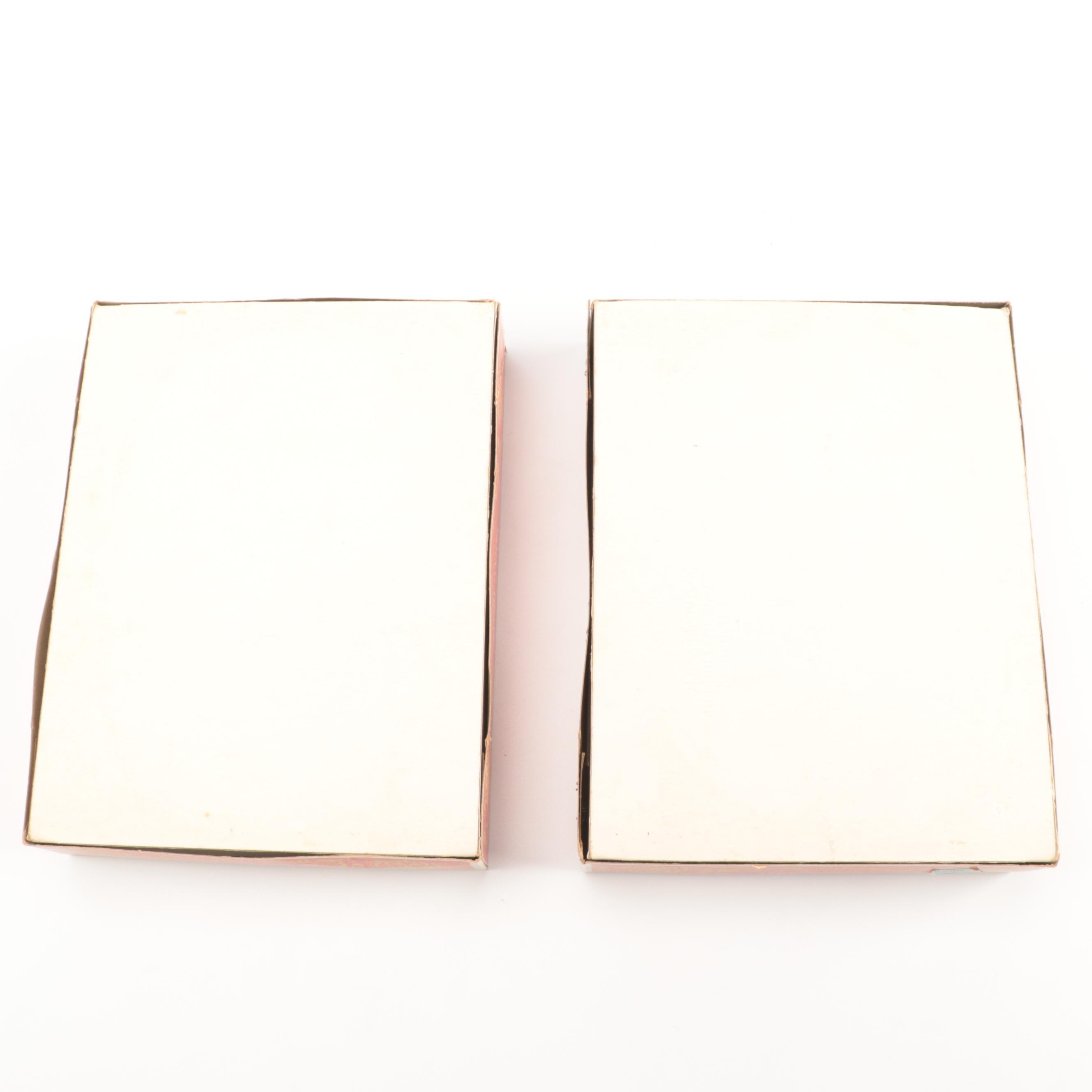 Shiny Brite and Other Blown Glass Ornaments with Miniature Figurines and More