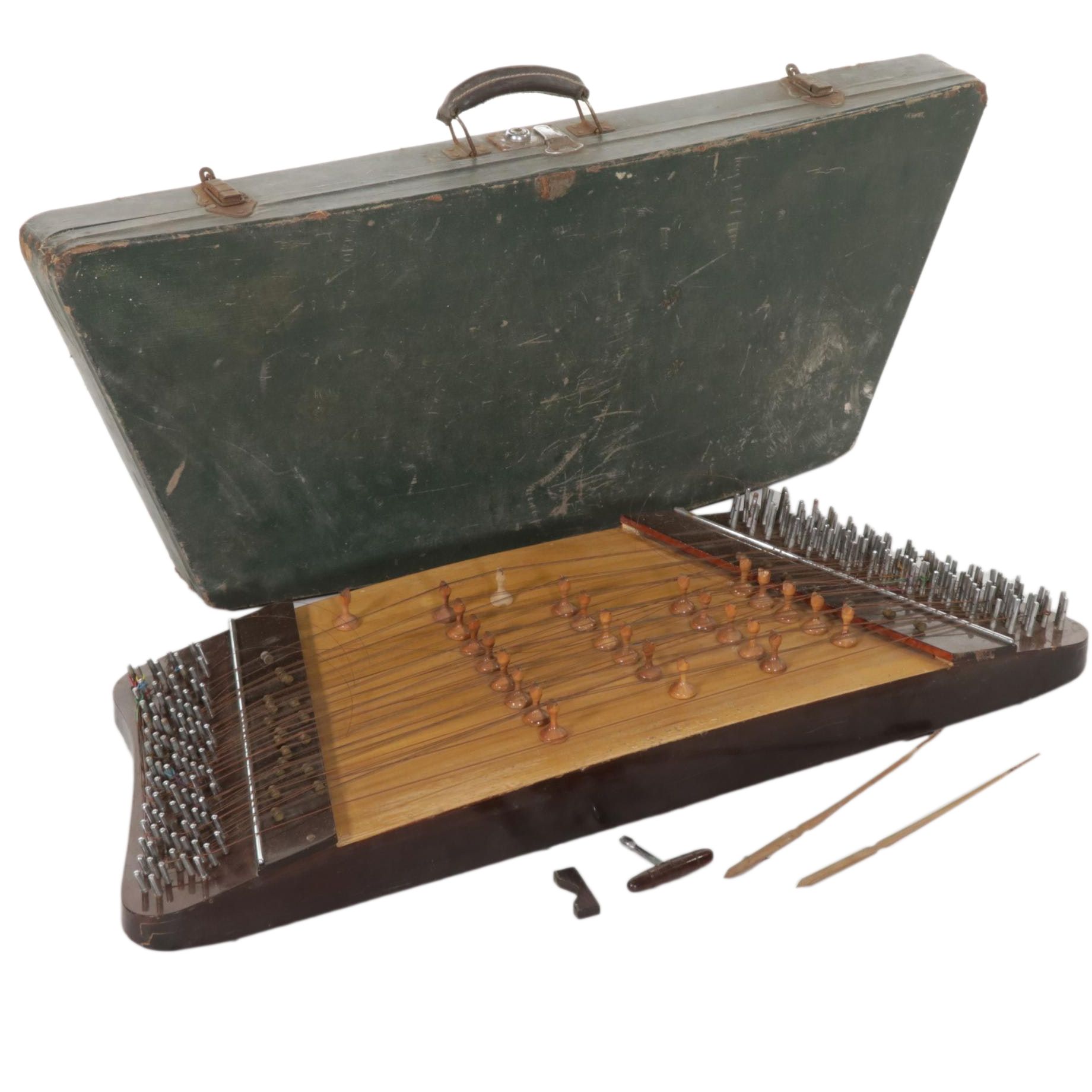 Chinese Dulcimer with Carrying Case