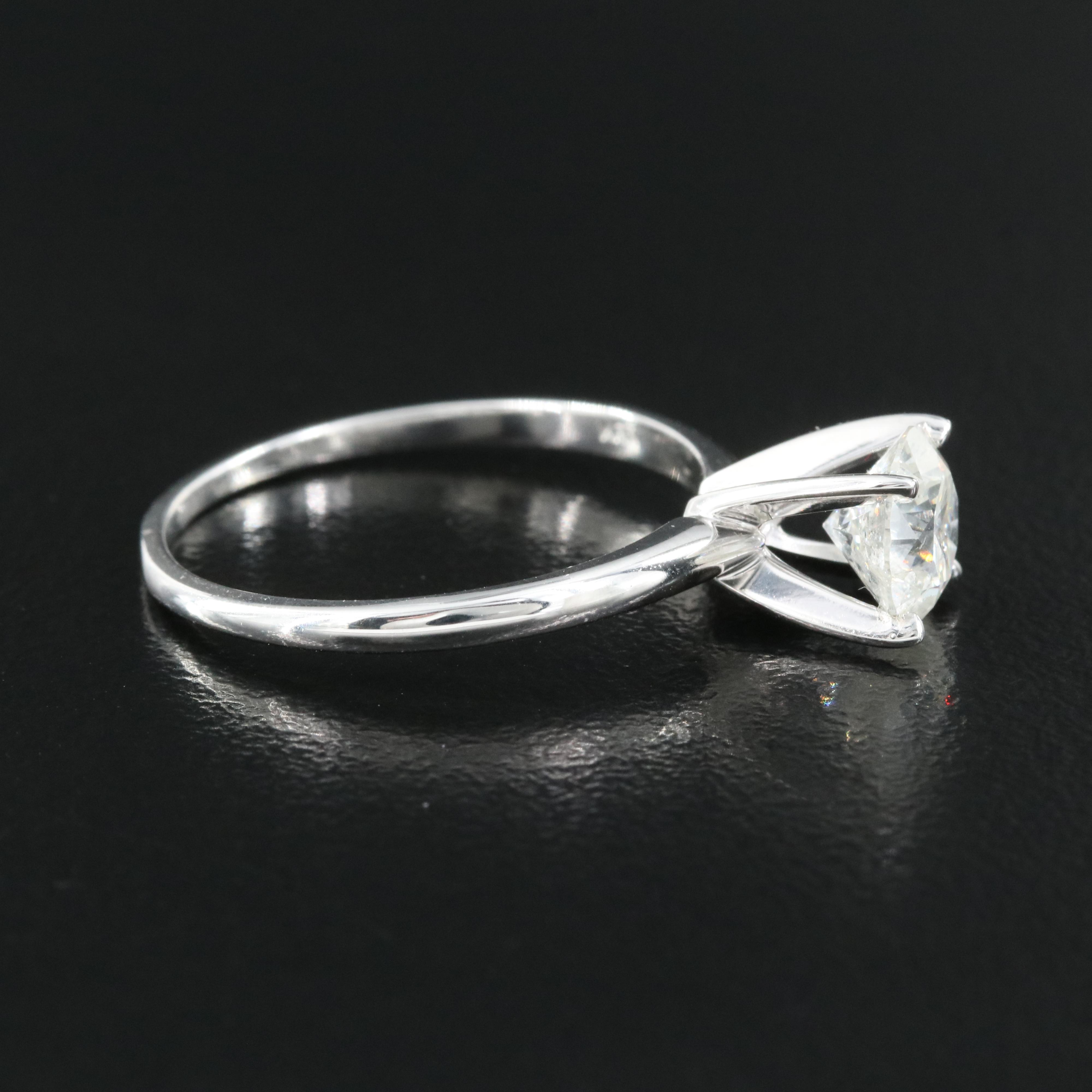 14K 1.14 CT Diamond Solitaire Ring