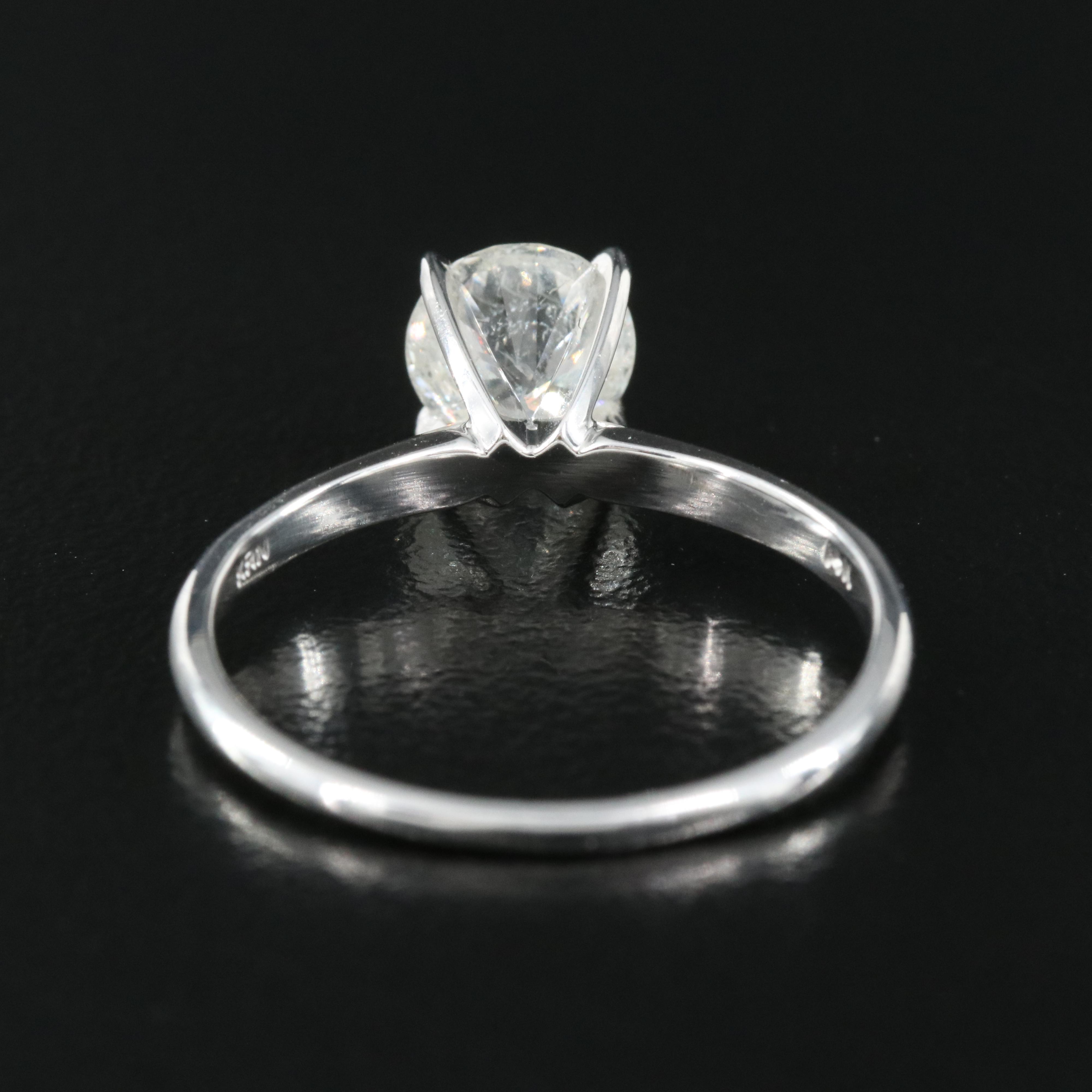 14K 1.14 CT Diamond Solitaire Ring