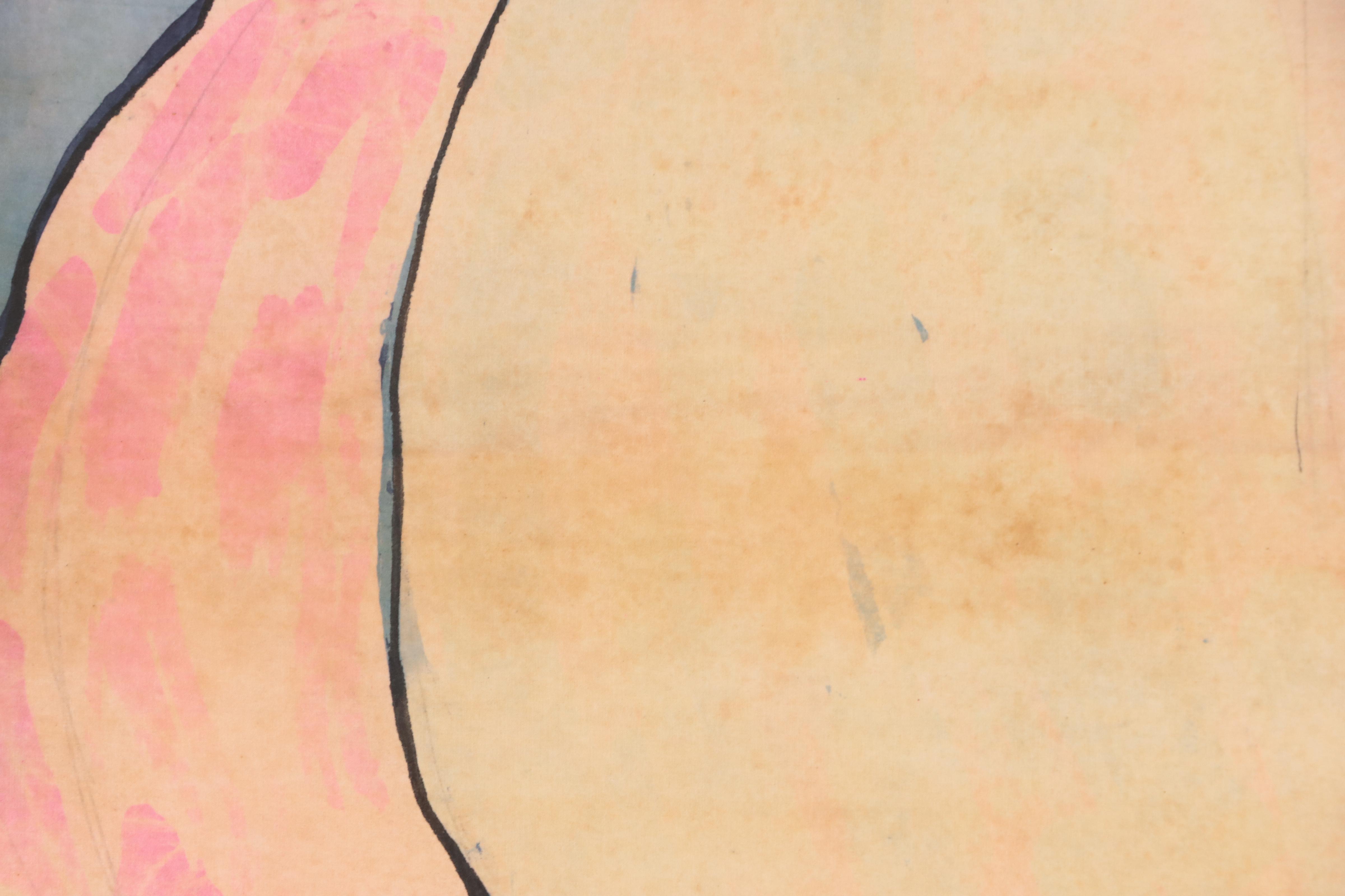 Harry Hilson Batik Textile "Hoot"