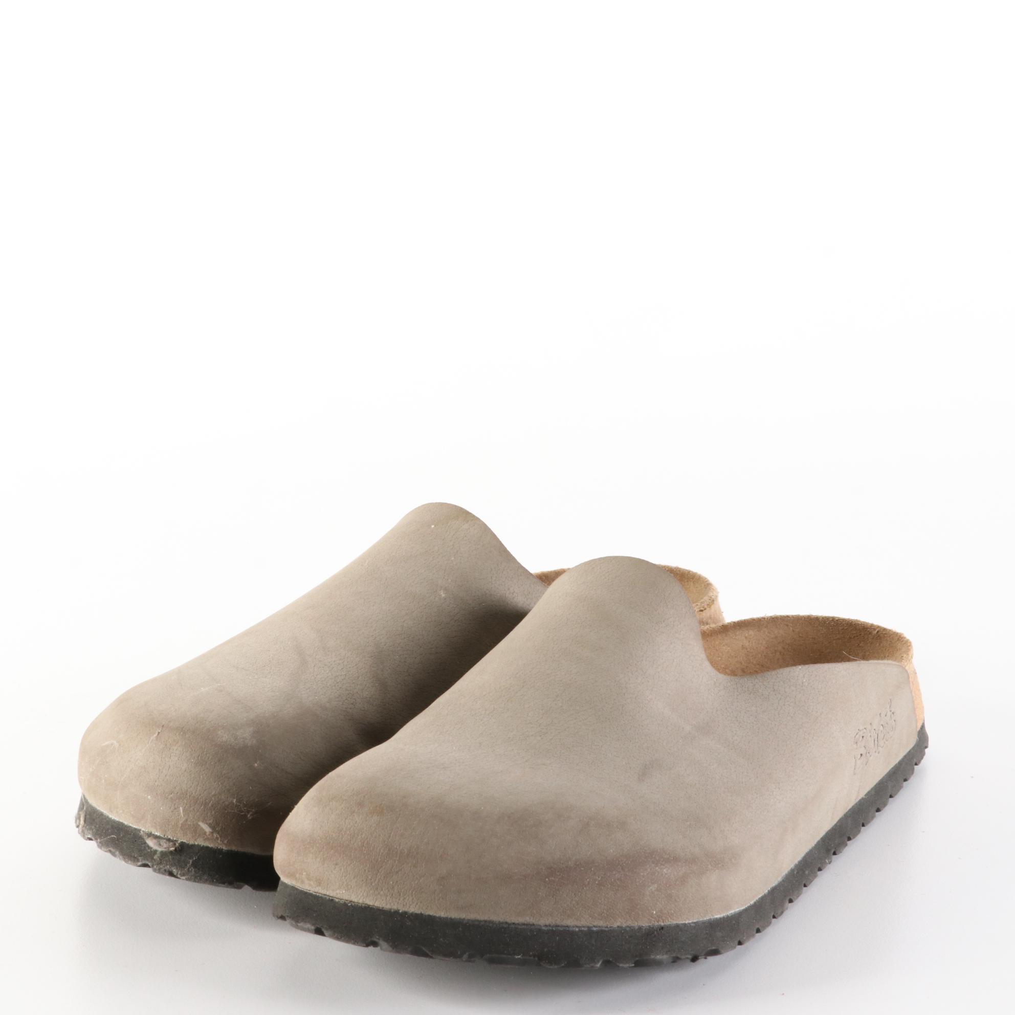 Unisex Birki's by Birkenstock Amsterdam Mules in Faux Leather